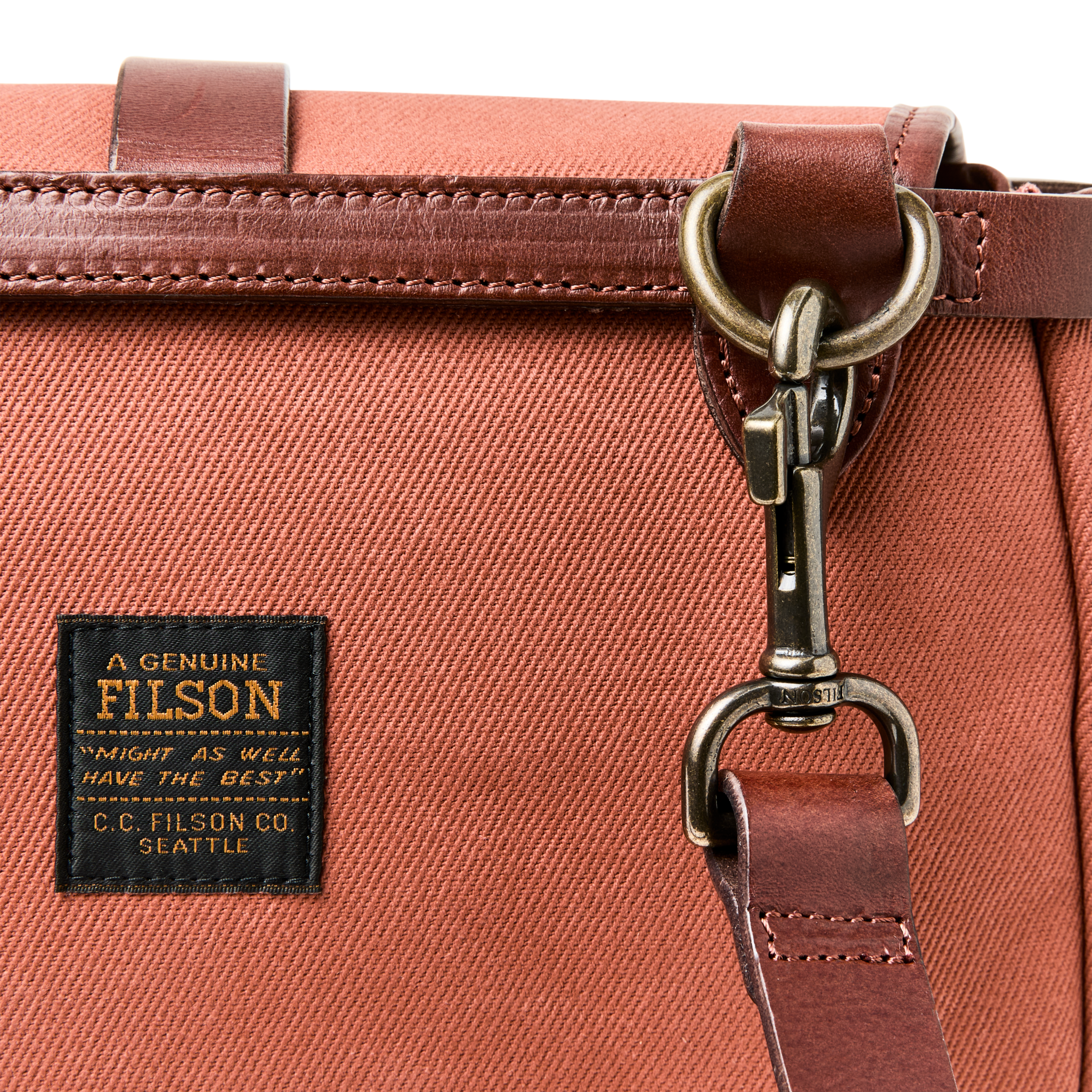 RUGGED TWILL XS FIELD BAG - LIGHT RUST
