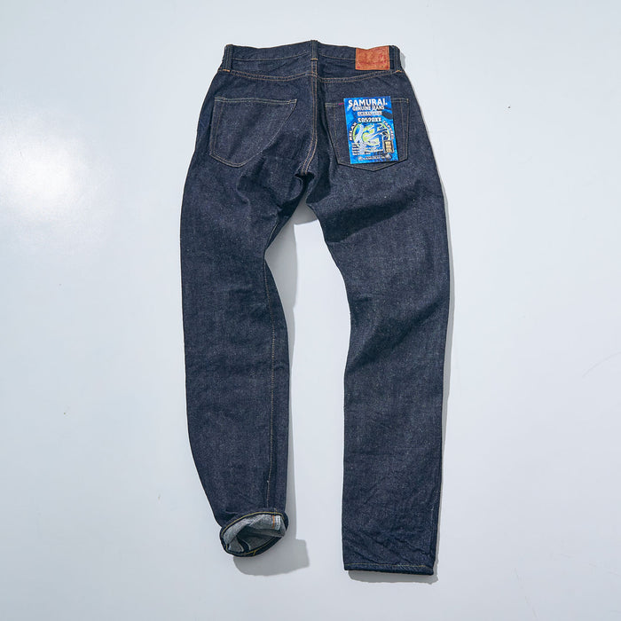 S0520XX 15oz RELAX TAPERED JEANS MID-HIGH RISE - INDIGO