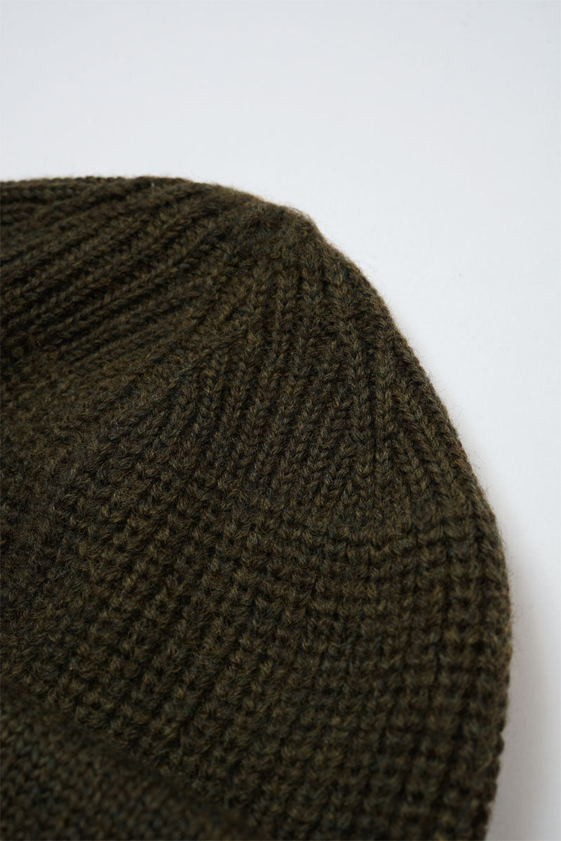BEANIE WOOL - GREEN