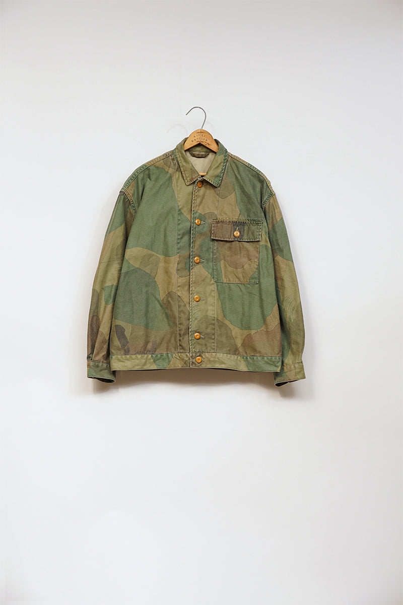 FRENCH WORK SHORT JACKET - GREEN