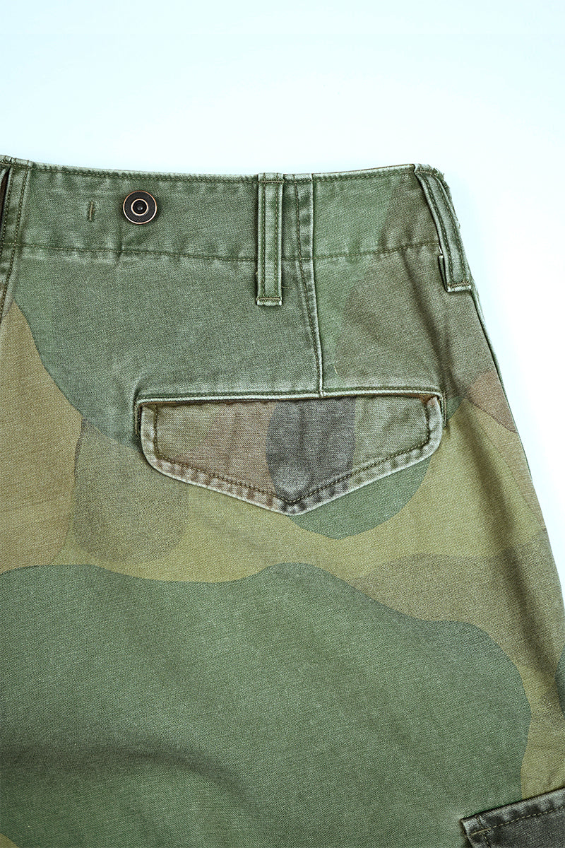 ARMY CARGO PANT FADE CAMO - GREEN