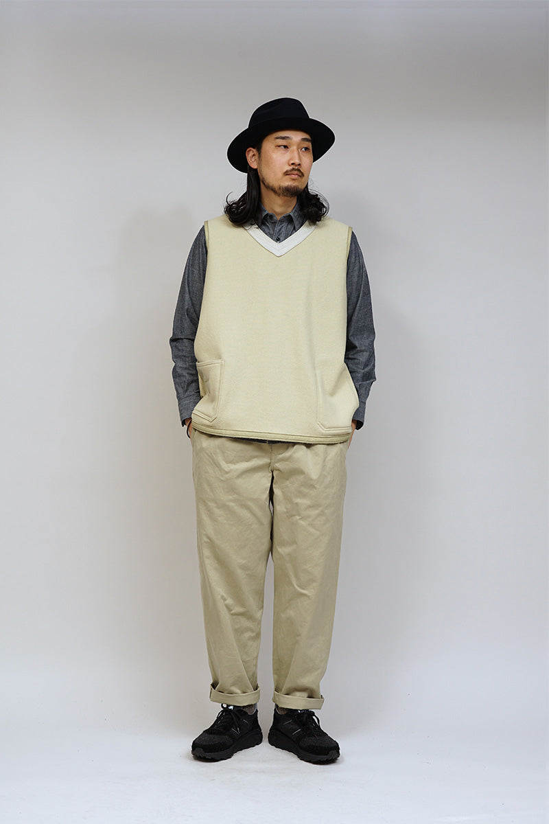 OFFICERS PANT WEPON - LIGHT BEIGE