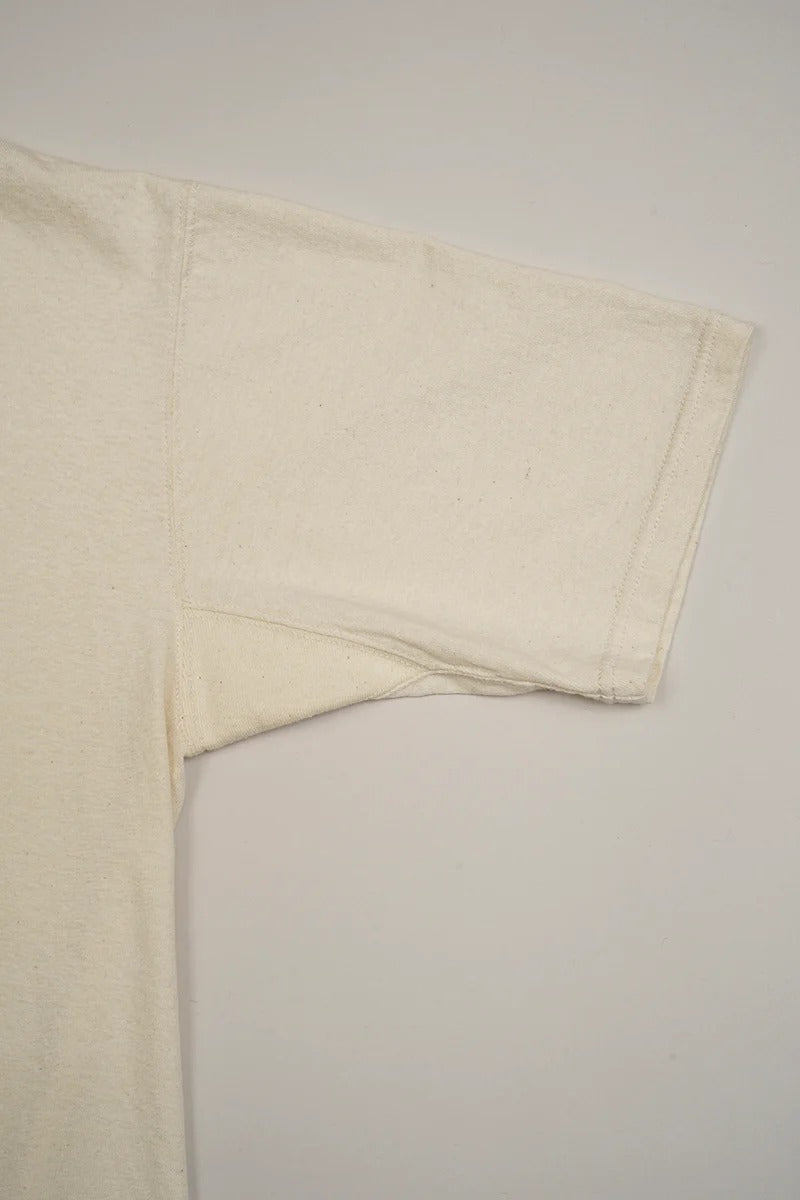 50s HENLEY NECK SHIRT - IVORY
