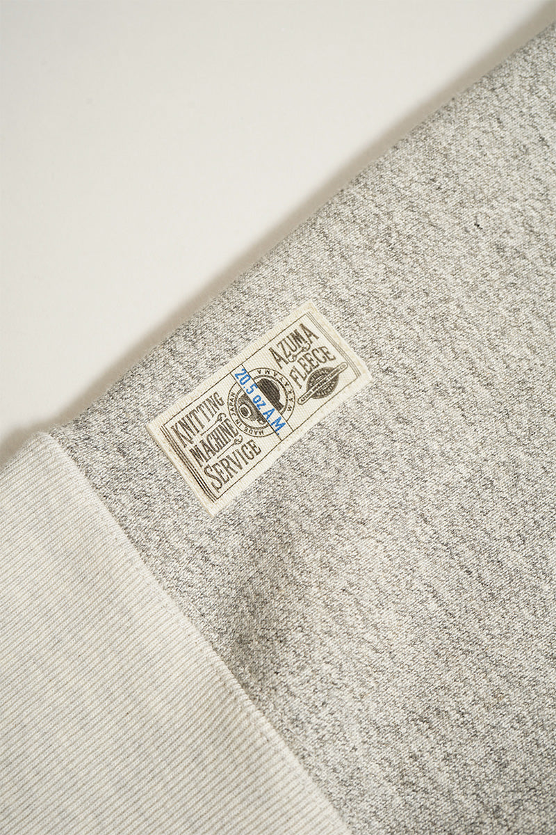 50s CREW NECK 20.5oz LETTERED - GRAY
