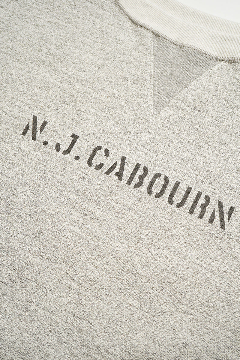 50s CREW NECK 20.5oz LETTERED - GRAY