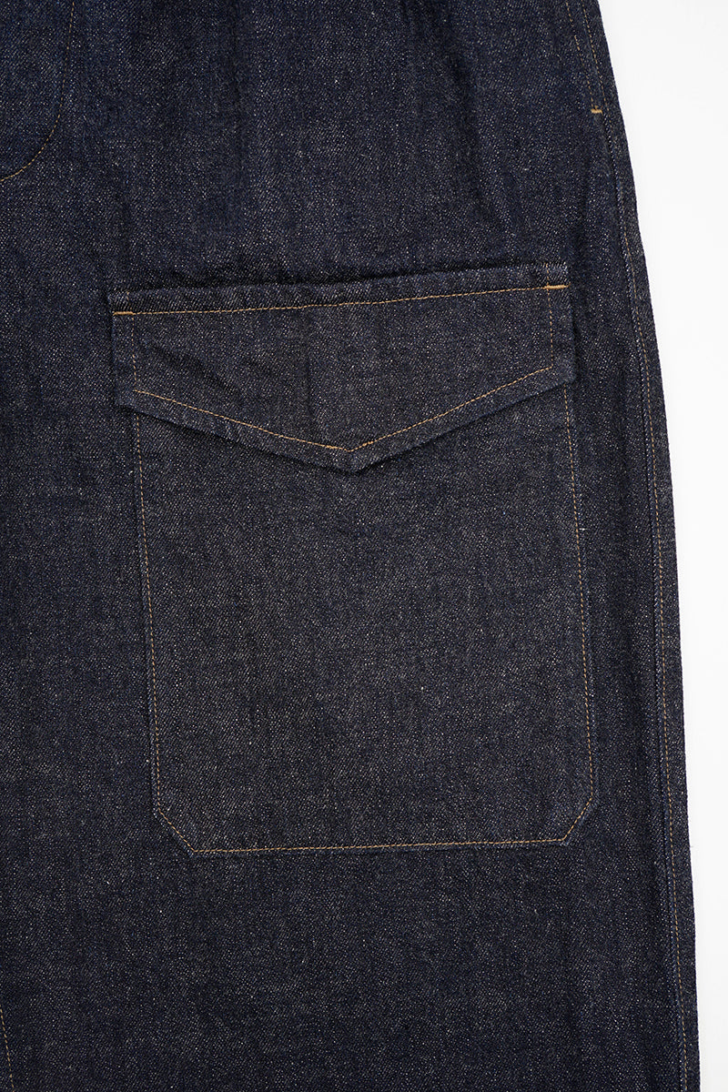 BRITISH ARMY PANT - LOOSE DENIM - INDIGO