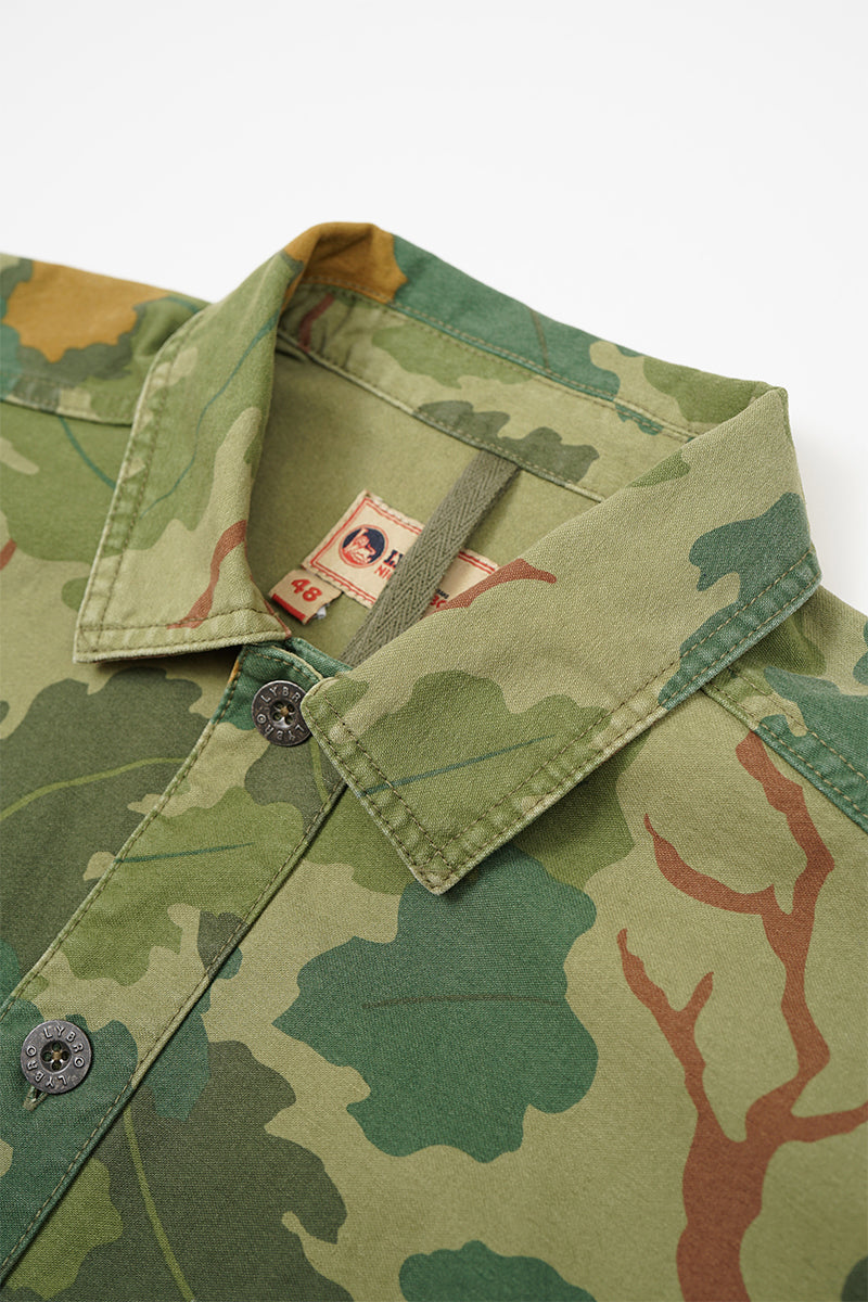 JK02-3 UTILITY OVERSHIRT - GREEN