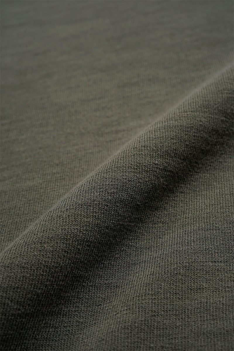 S/S SWEAT SH COTTON PIGMENT - GRAY