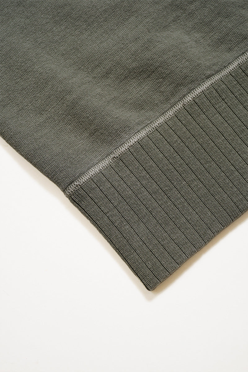 S/S SWEAT SH COTTON PIGMENT - GRAY