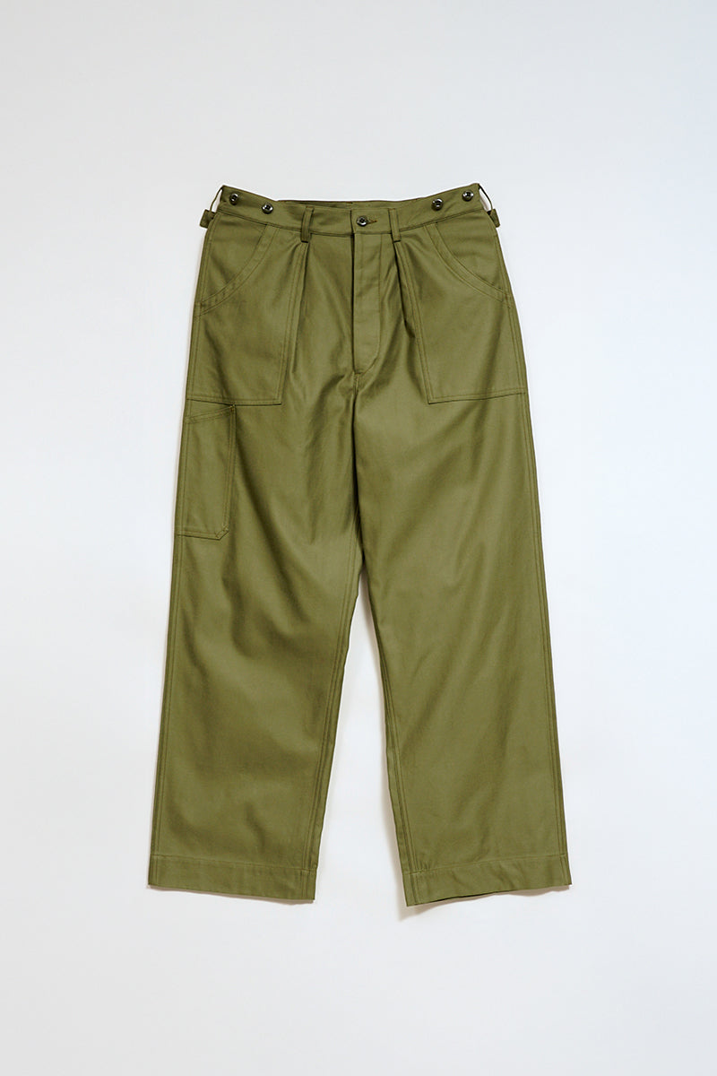 MECHANIC PANT MIX - DARK GREEN