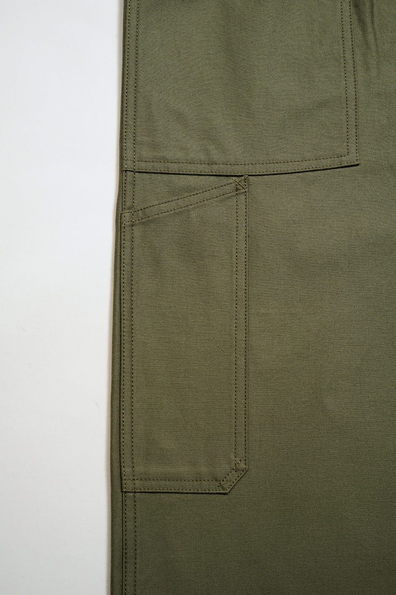 MECHANIC PANT MIX - DARK GREEN