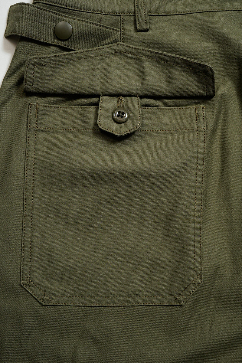 MECHANIC PANT MIX - DARK GREEN