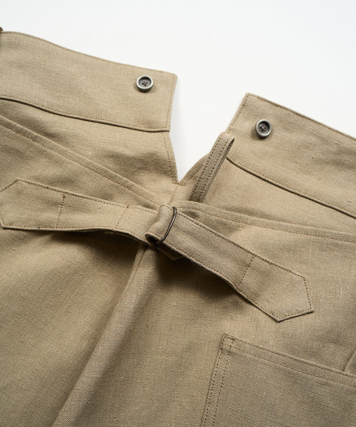 WIDE FRENCH WORK PANT HEMP - KHAKI
