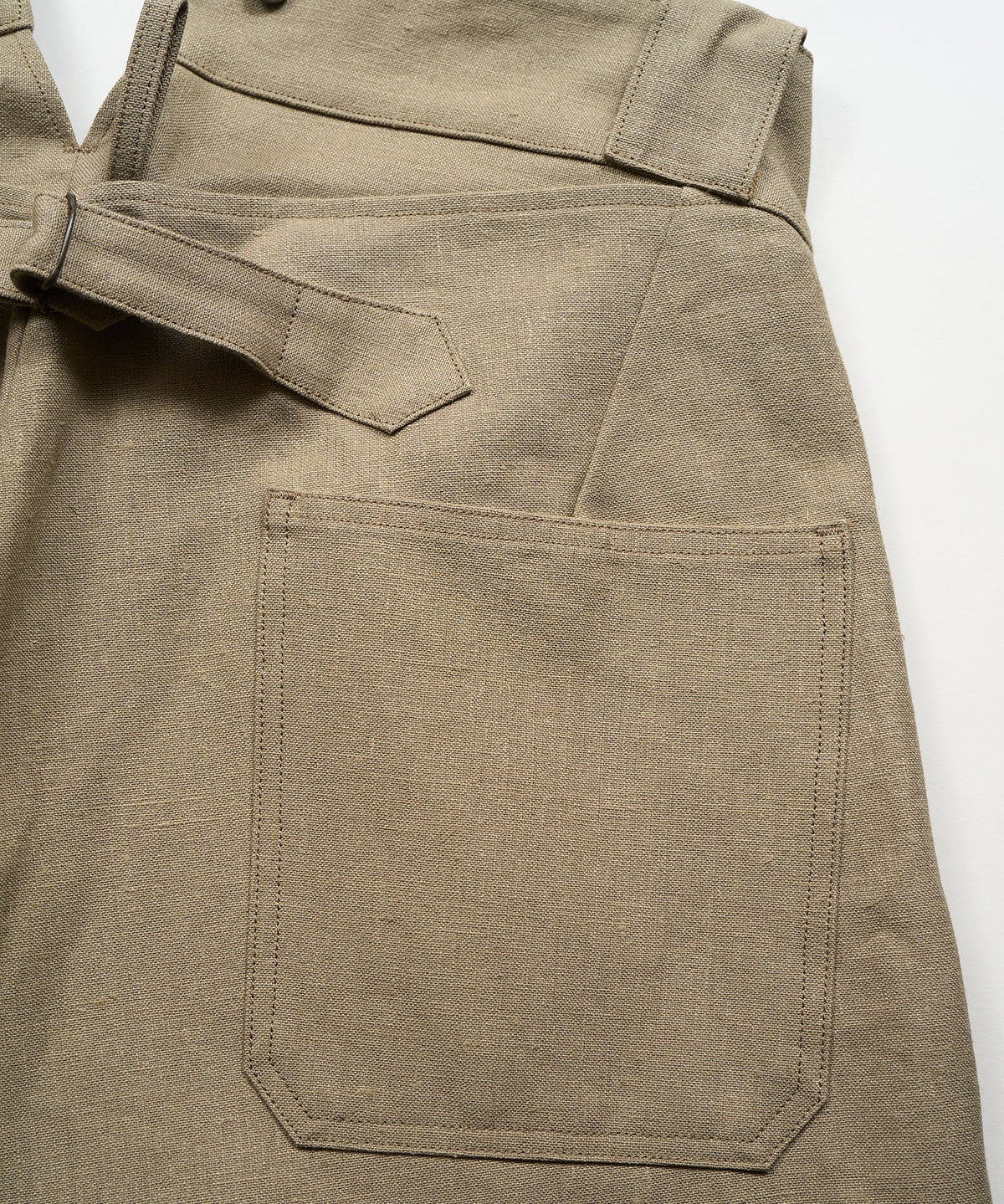 WIDE FRENCH WORK PANT HEMP - KHAKI