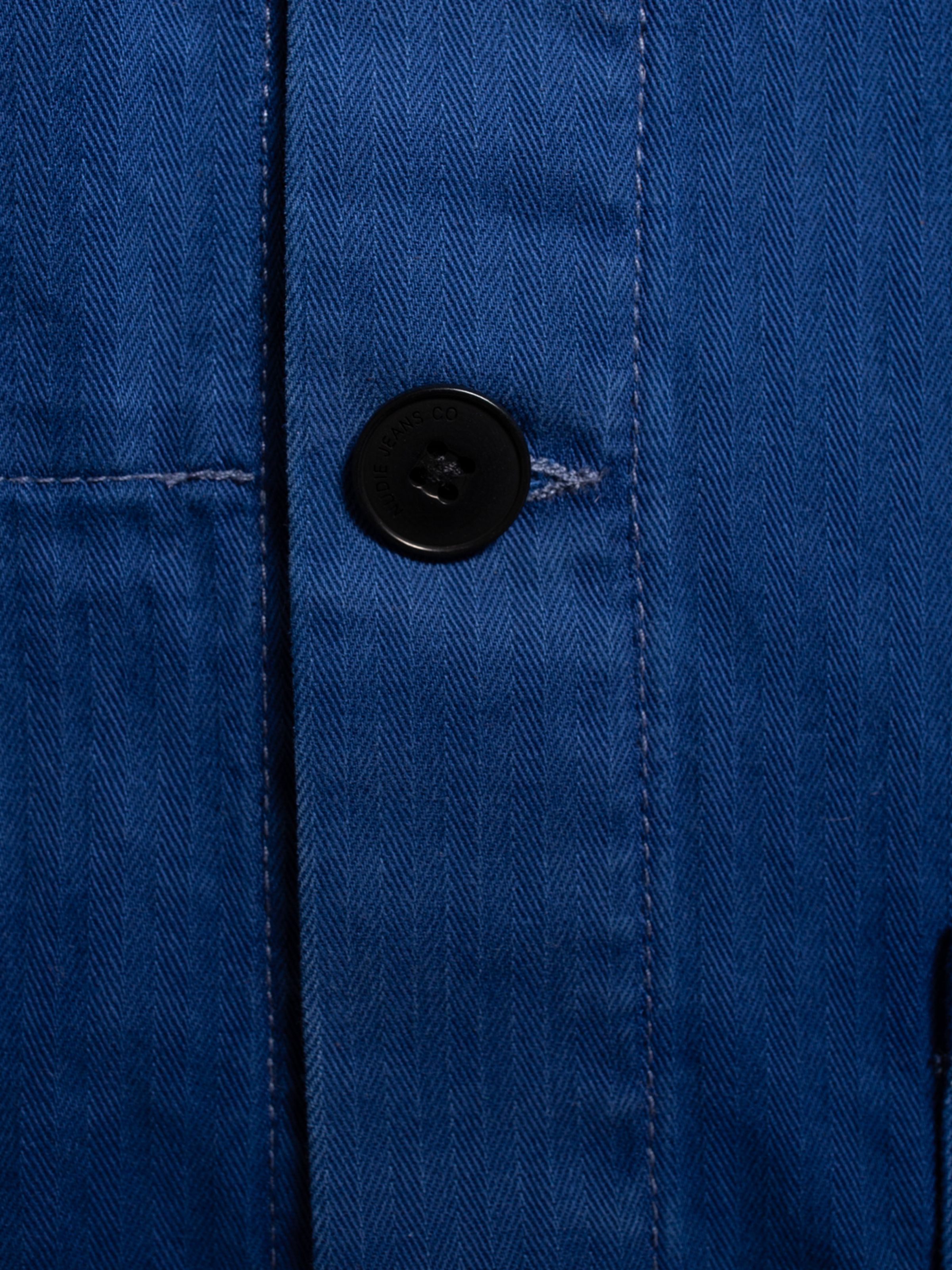 BUDDY HERRINGBONE CHORE JACKET - BLUE