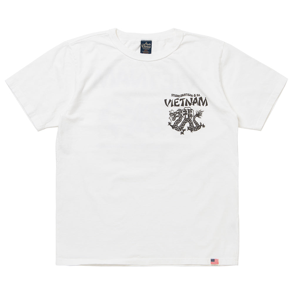 8197 VIETNAM WAR T-SHIRT  - WHITE