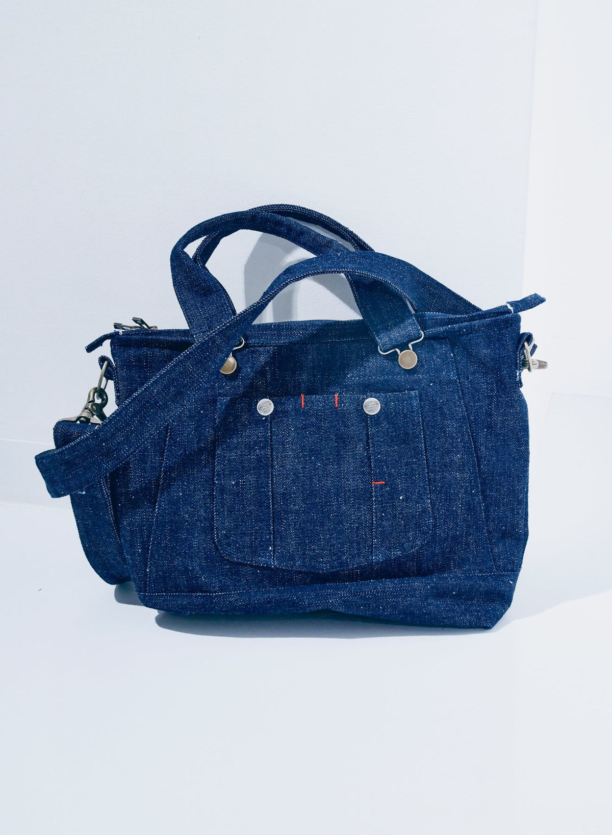 SJOVB26 (Overall-Style Shoulder Bag) - INDIGO