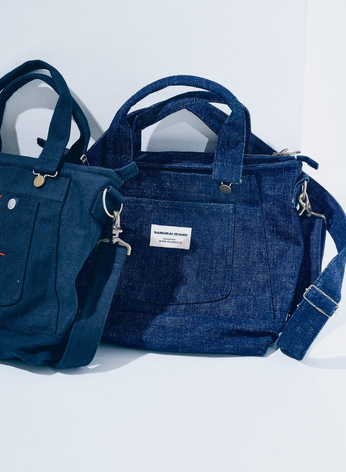 SJOVB26 (Overall-Style Shoulder Bag) - INDIGO