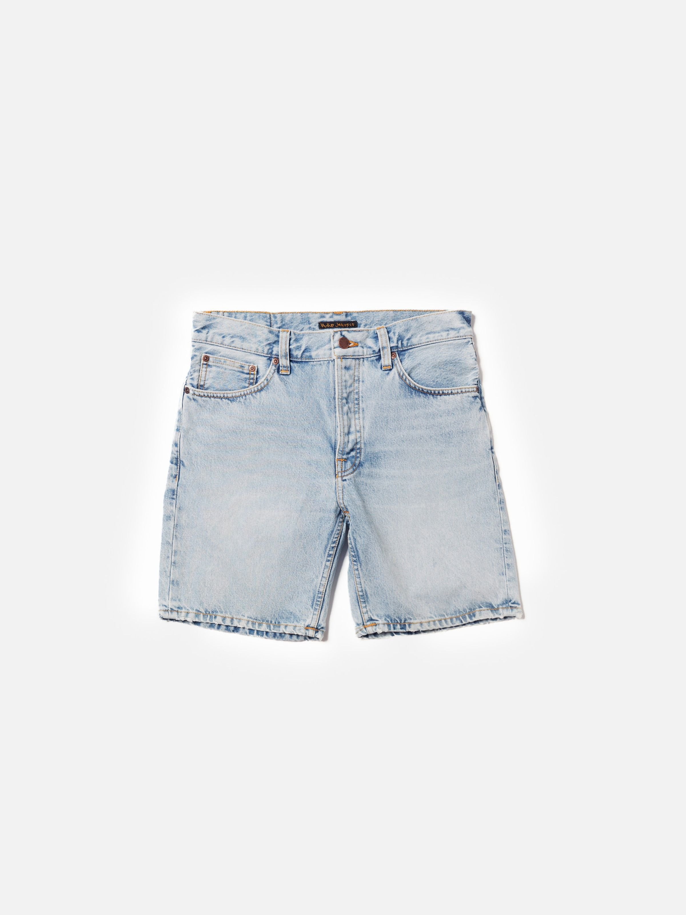 SETH DENIM SHORTS - SEA SALT