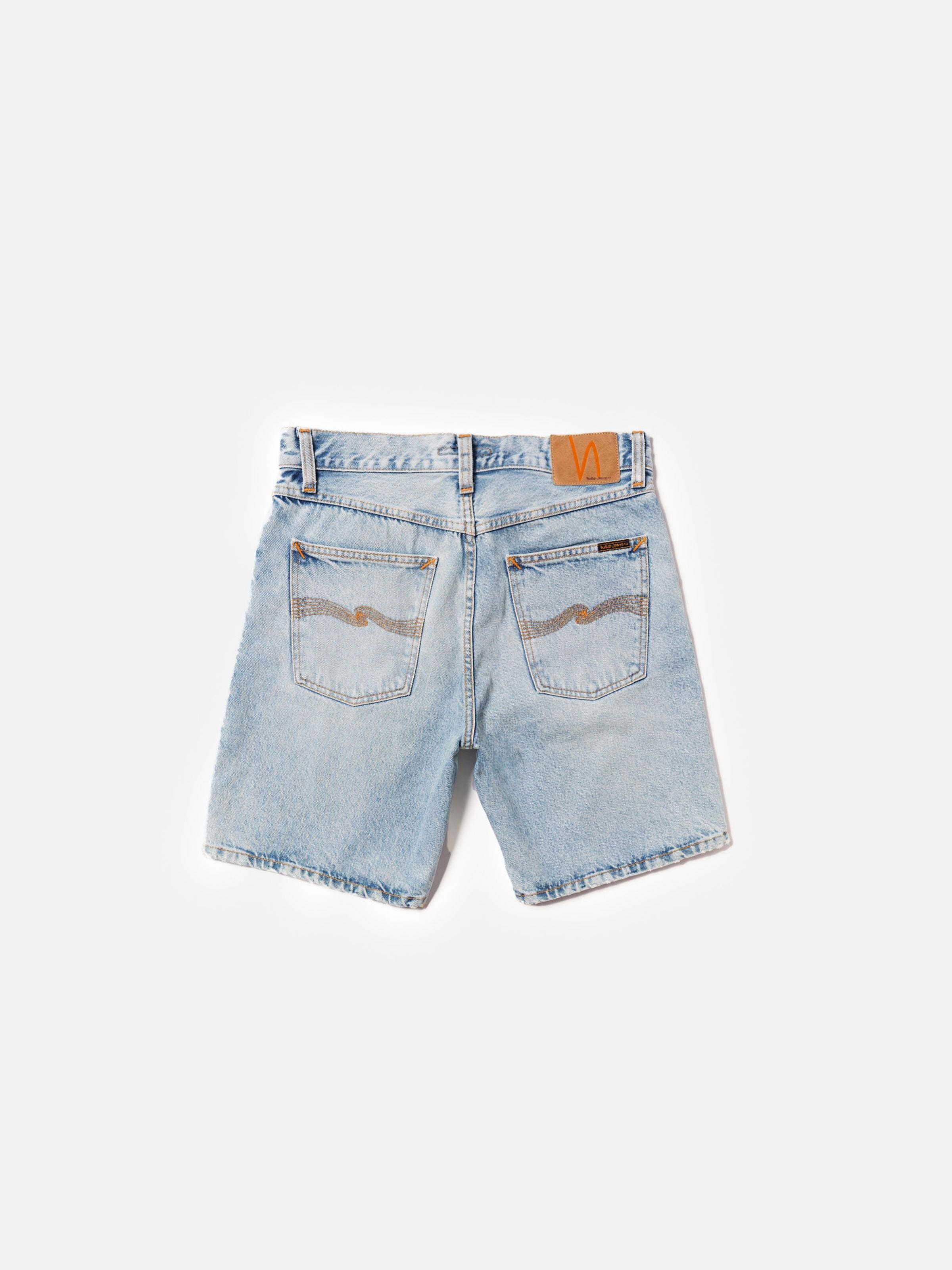 SETH DENIM SHORTS - SEA SALT