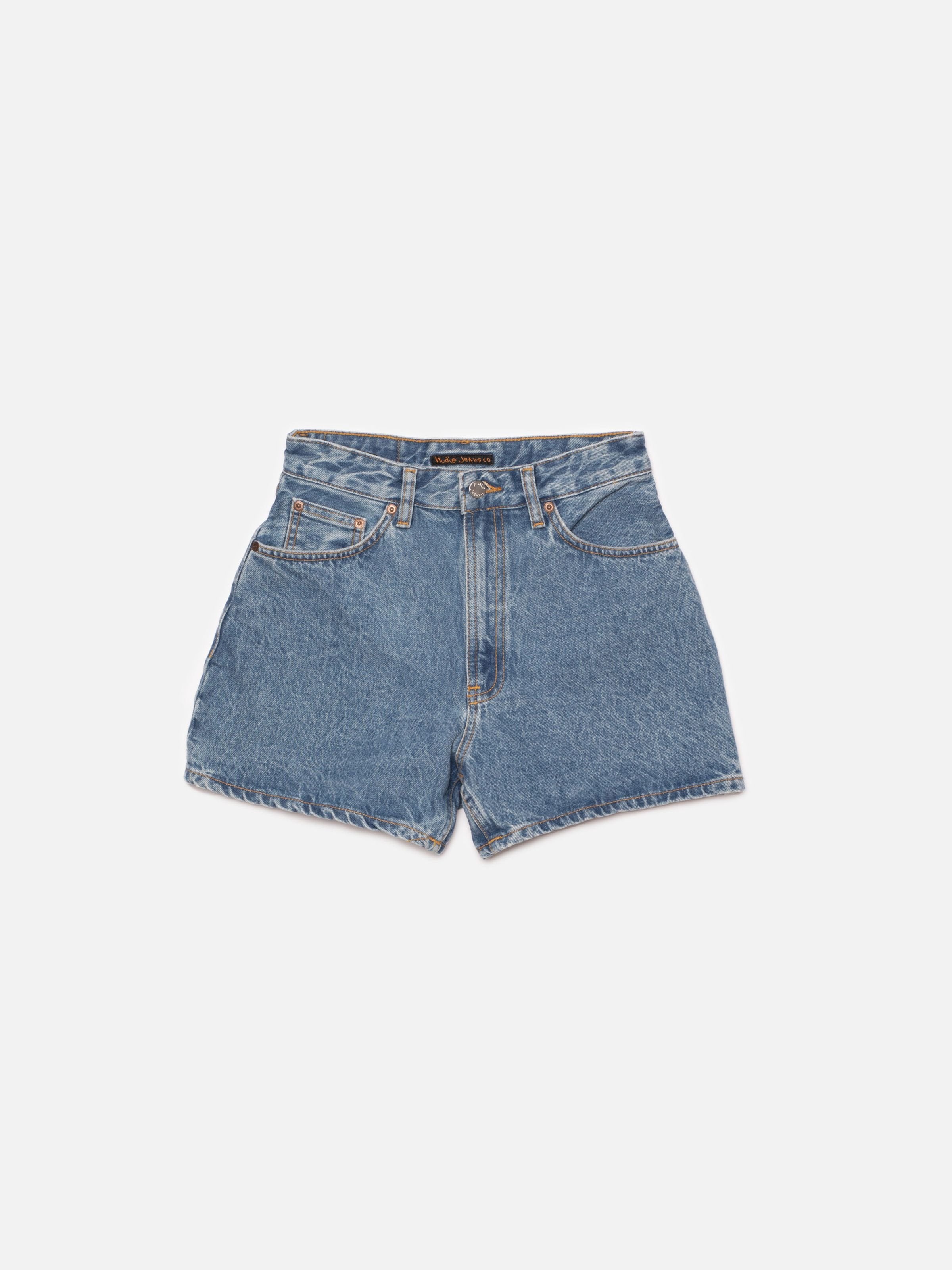 MAEVE DENIM SHORTS - CASUAL WASH BLUE