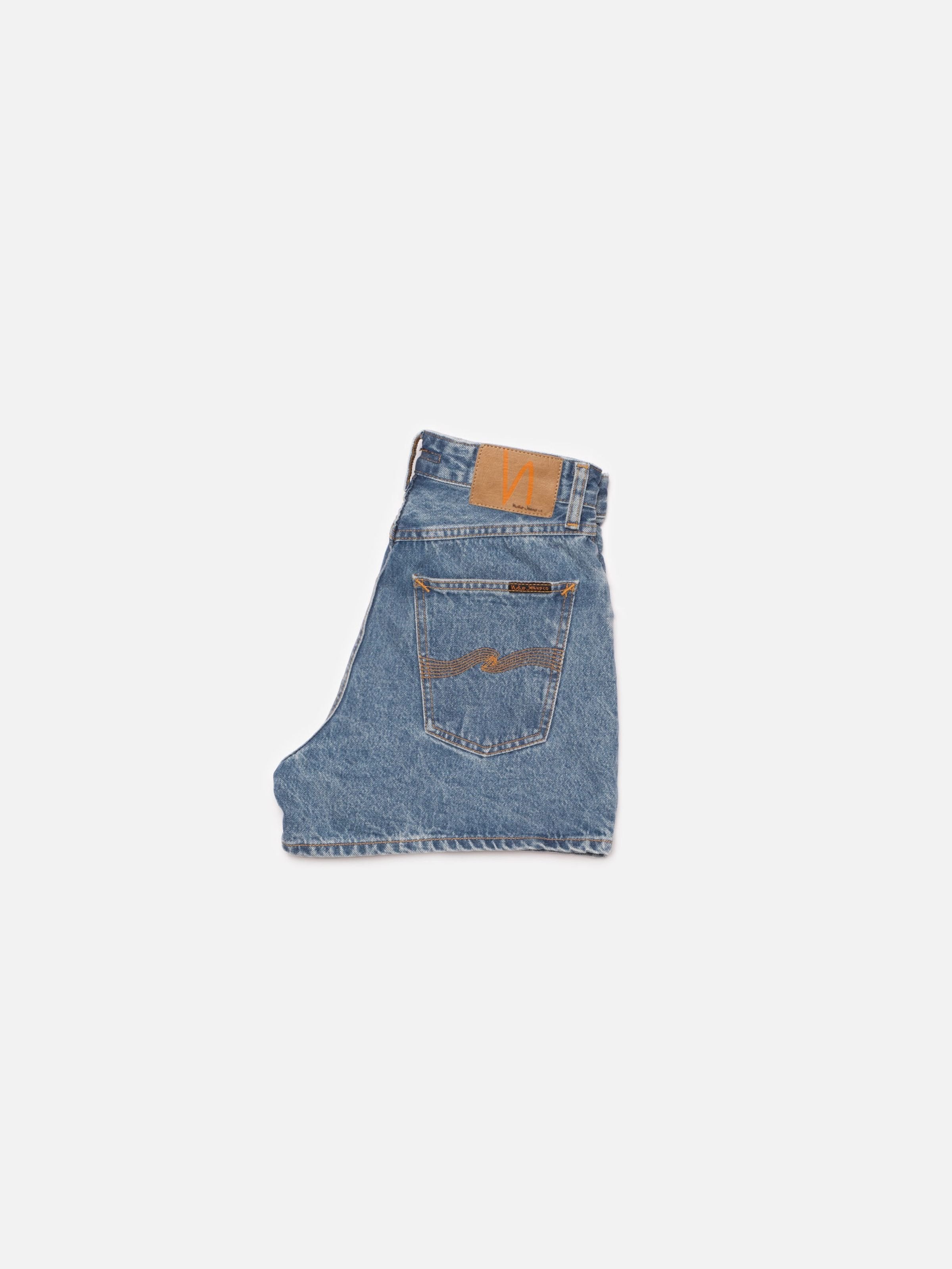 MAEVE DENIM SHORTS - CASUAL WASH BLUE