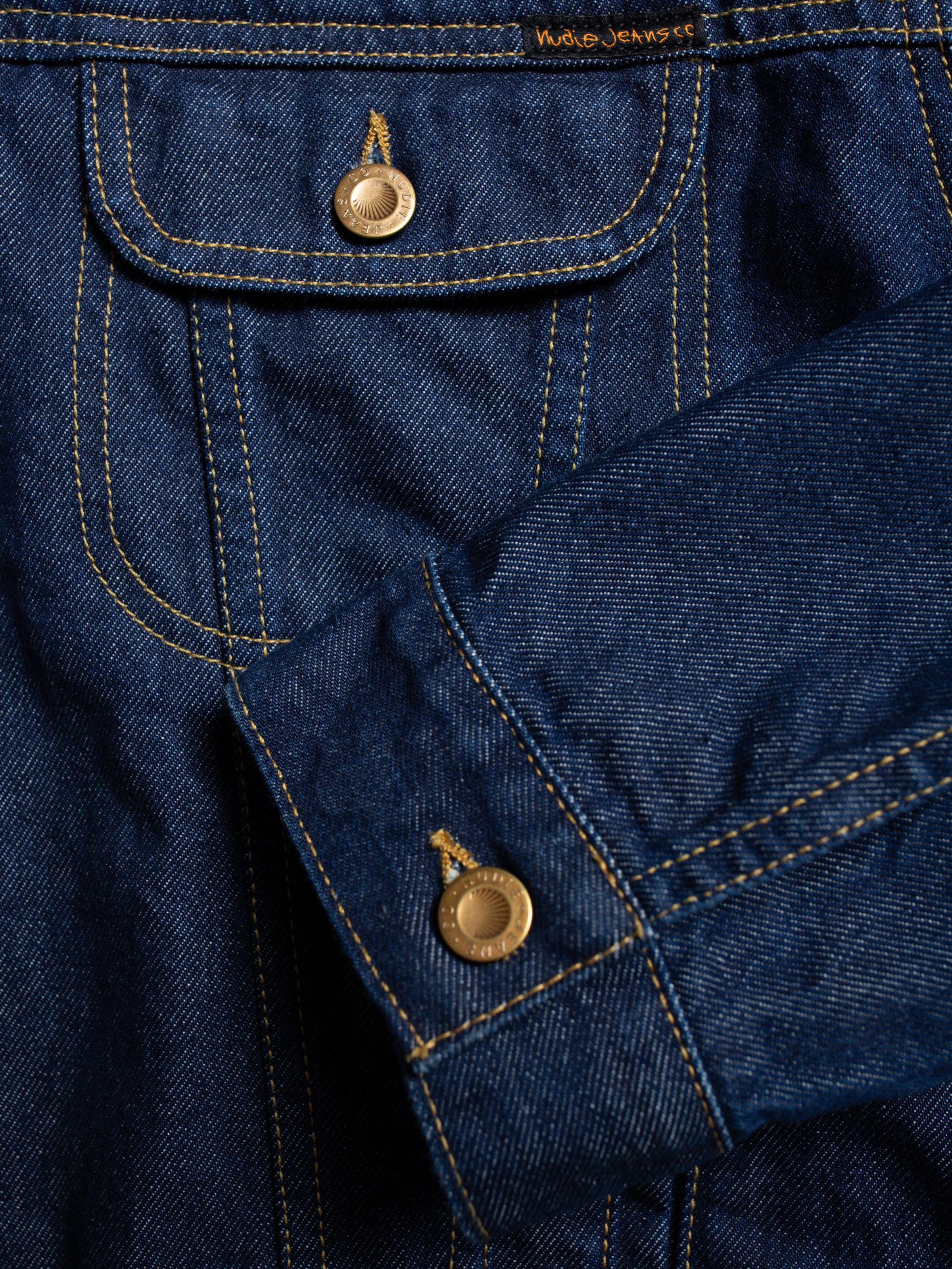 BERIT DENIM JACKET CLASSIC - BLUE