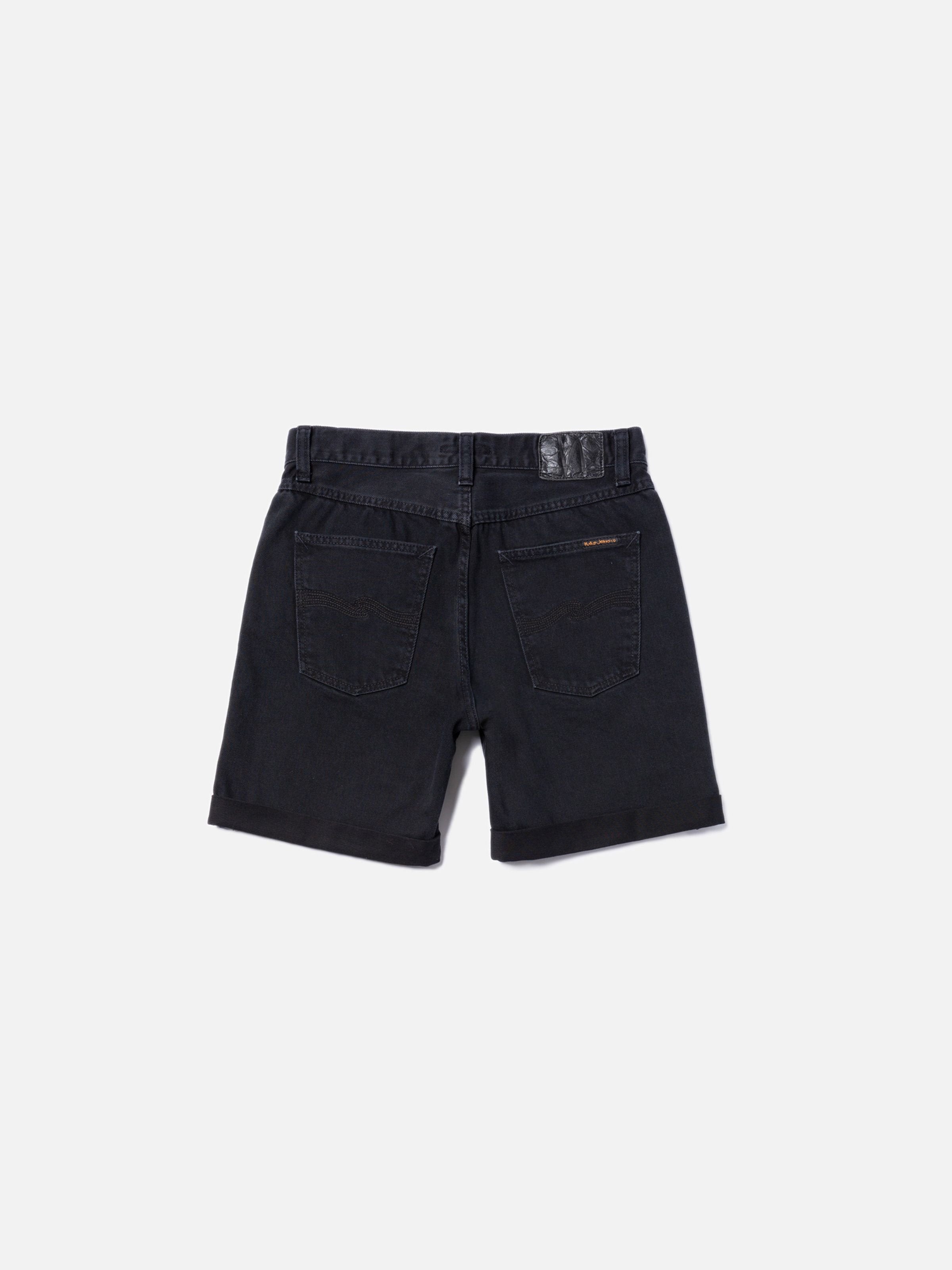 JOSH DENIM SHORTS - AGED BLACK