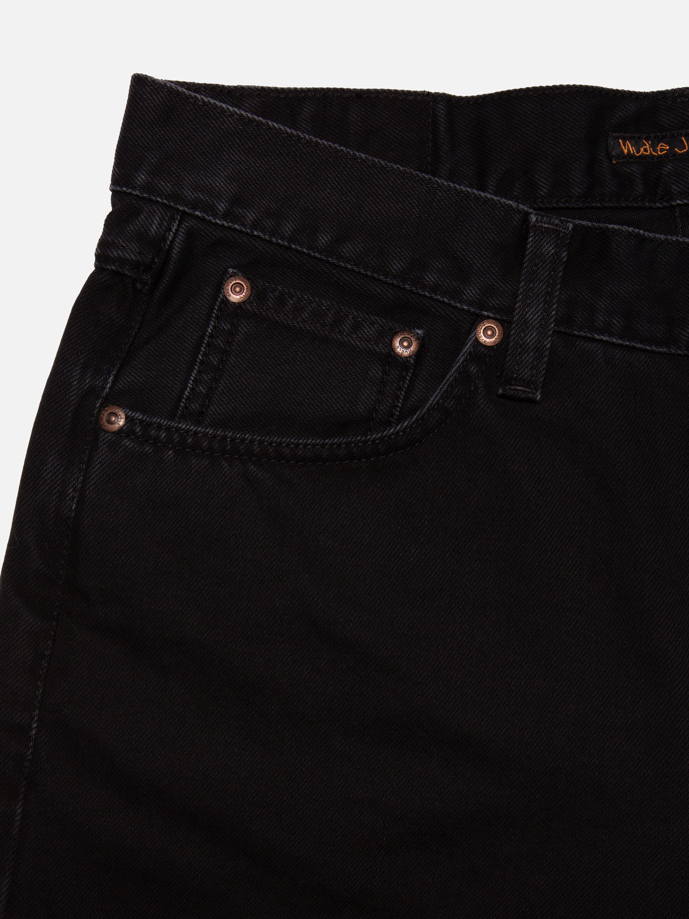 JOSH DENIM SHORTS - AGED BLACK