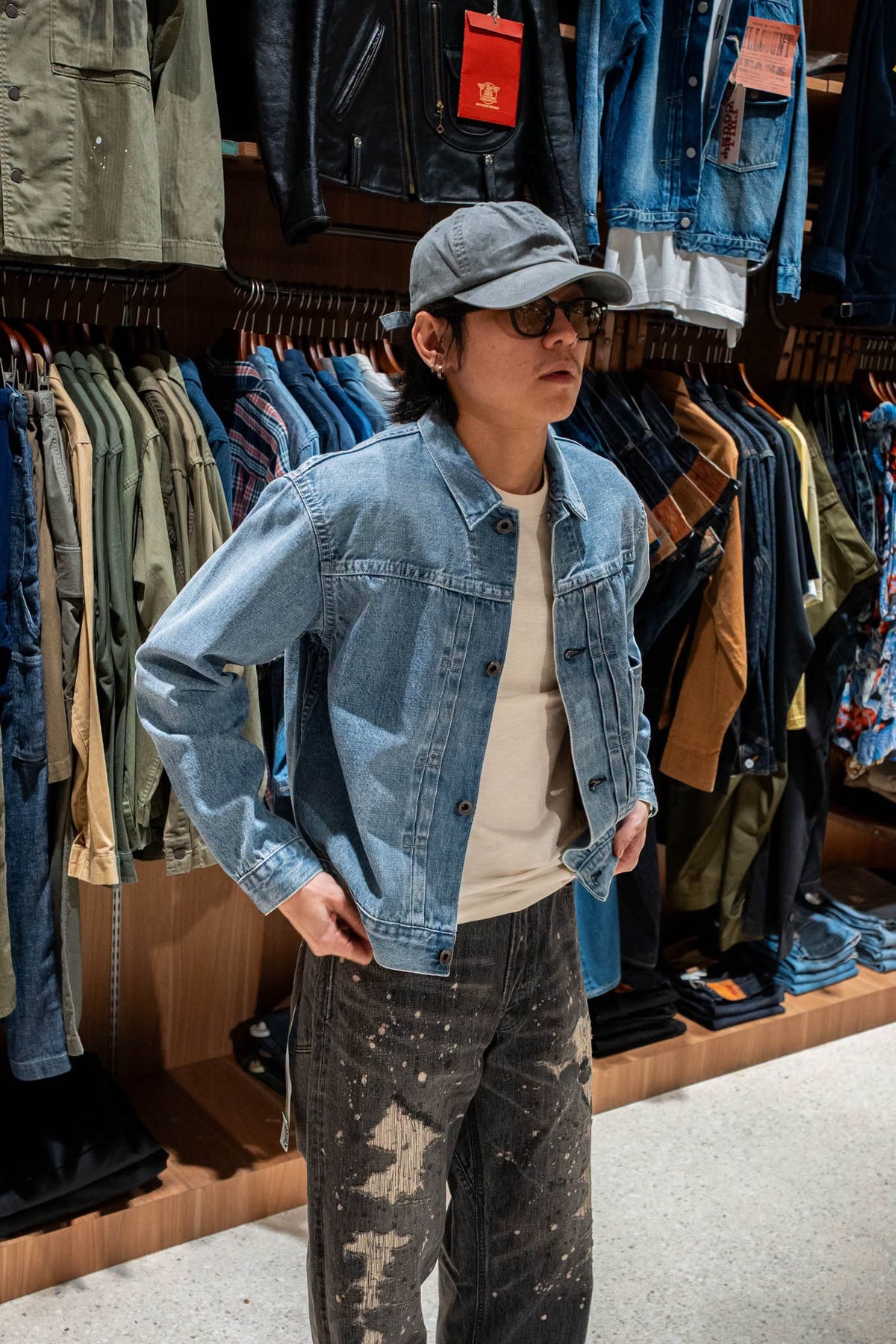 PETER DENIM JACKET AG - INDIGO