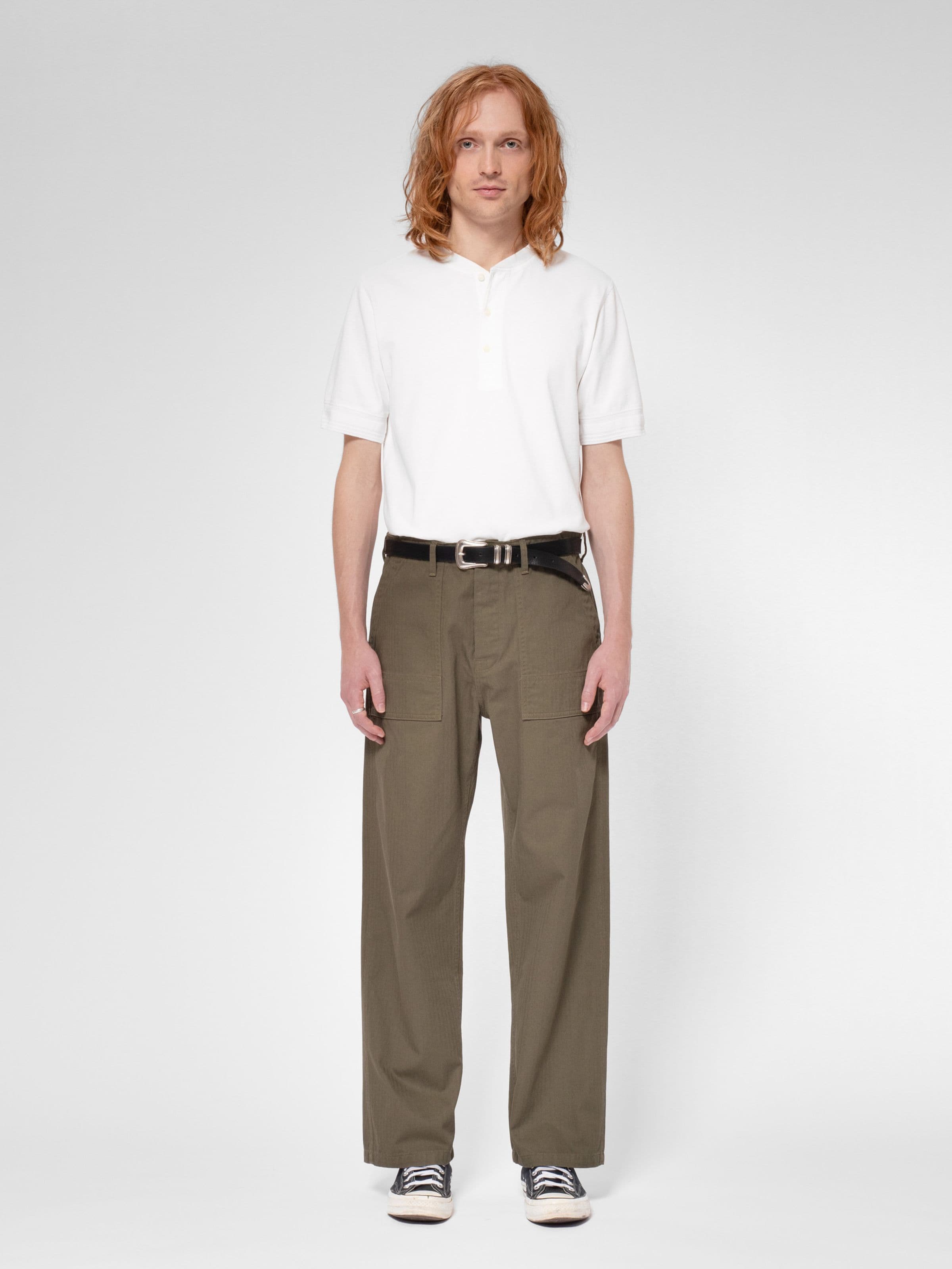 TUFF TONY FATIGUE PANTS - OLIVE