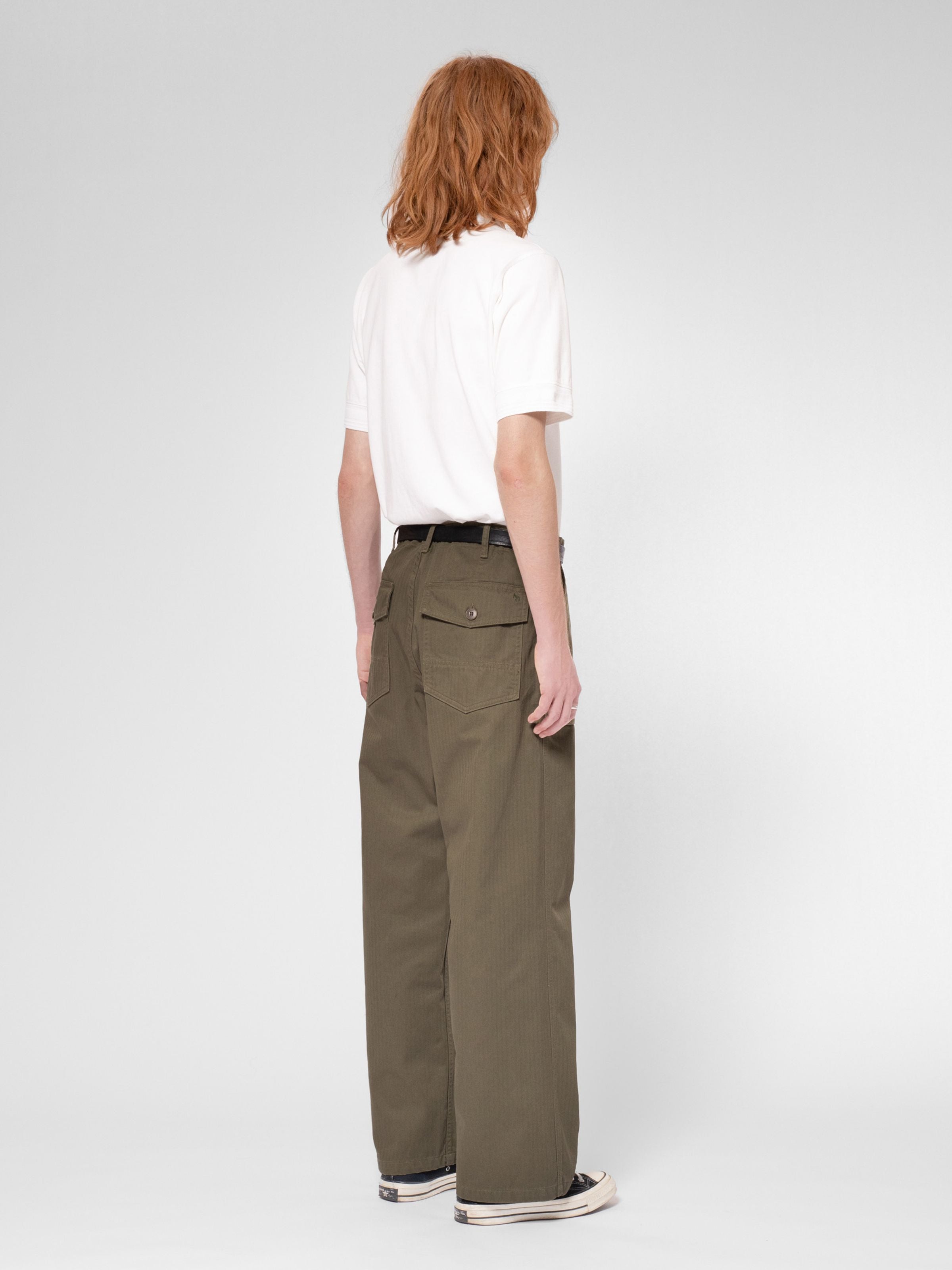 TUFF TONY FATIGUE PANTS - OLIVE