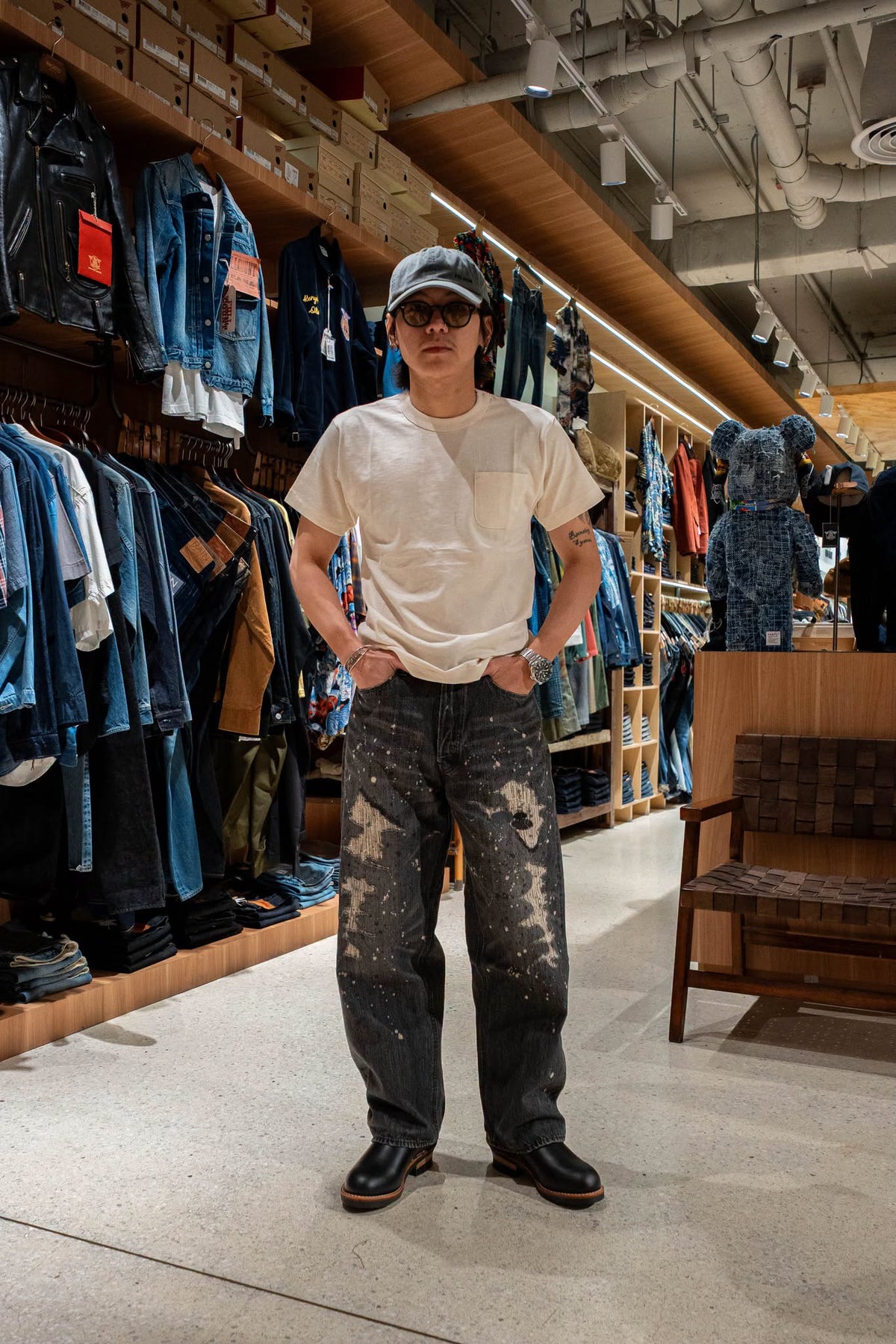 PARADE BUSH DENIM BK - BLACK