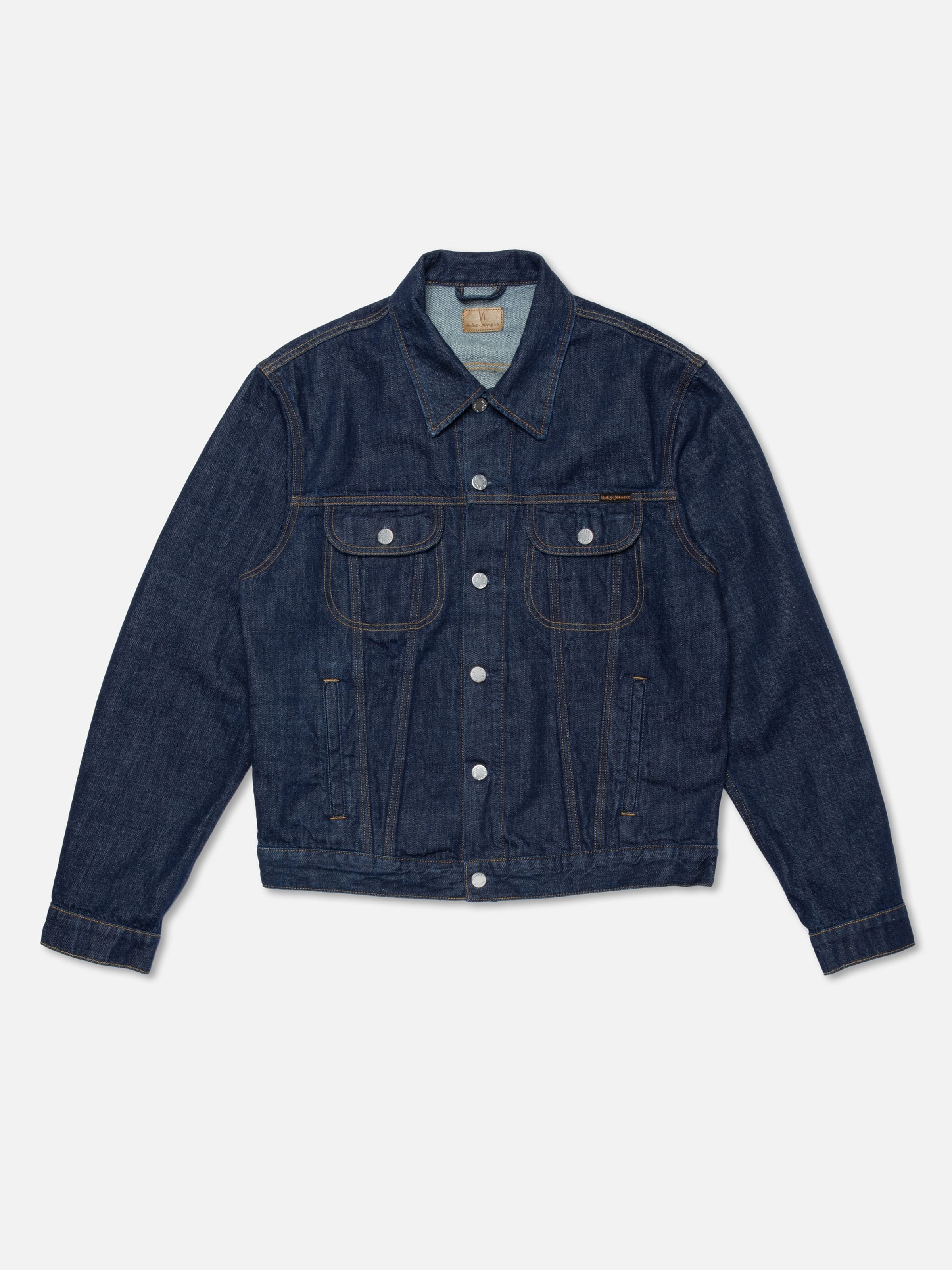 DANNY 40S REDCAST DENIM JACKET - DARK BLUE