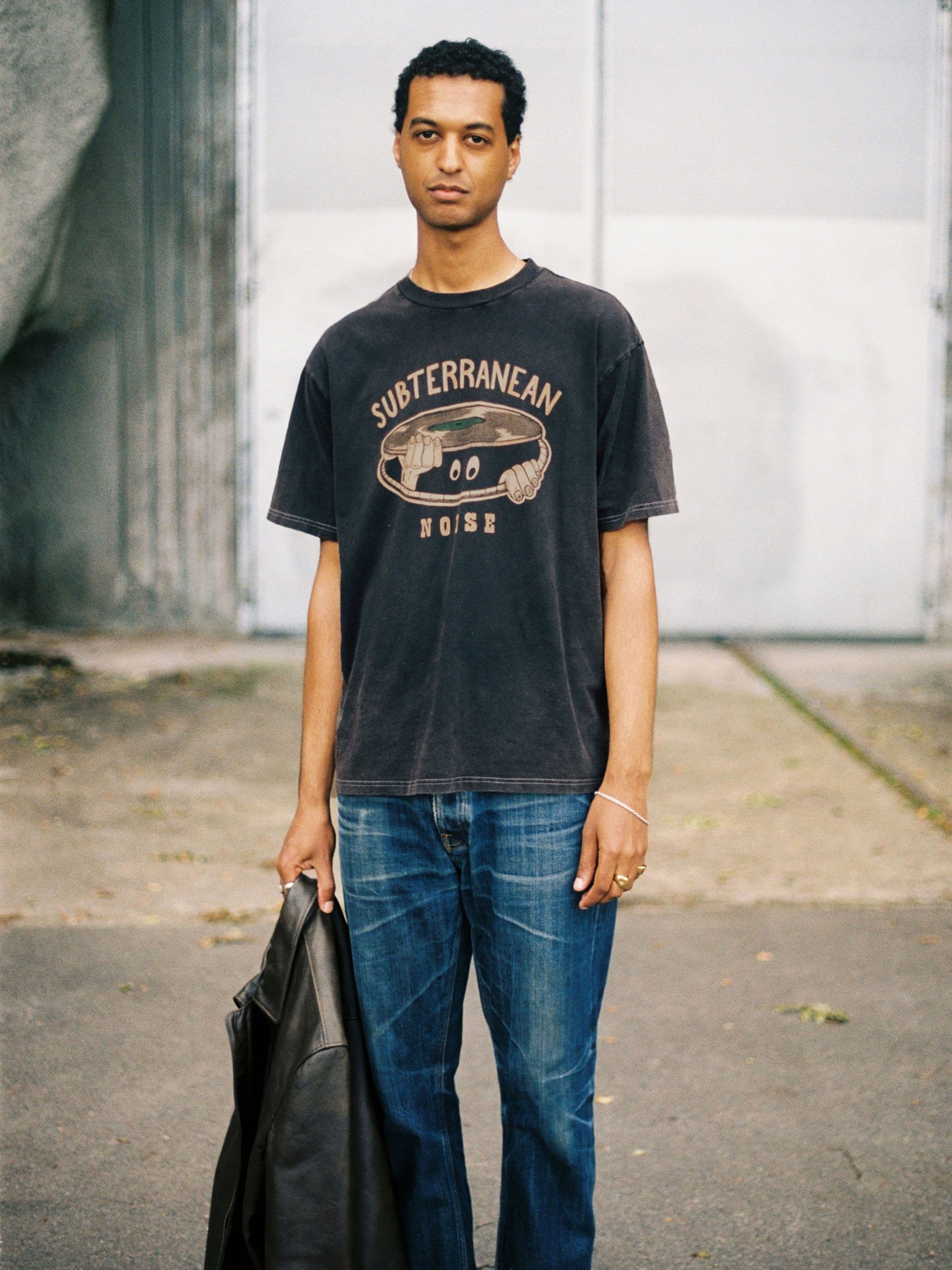 KOFFE SUB NOISE T-SHIRT - ANTRACITE