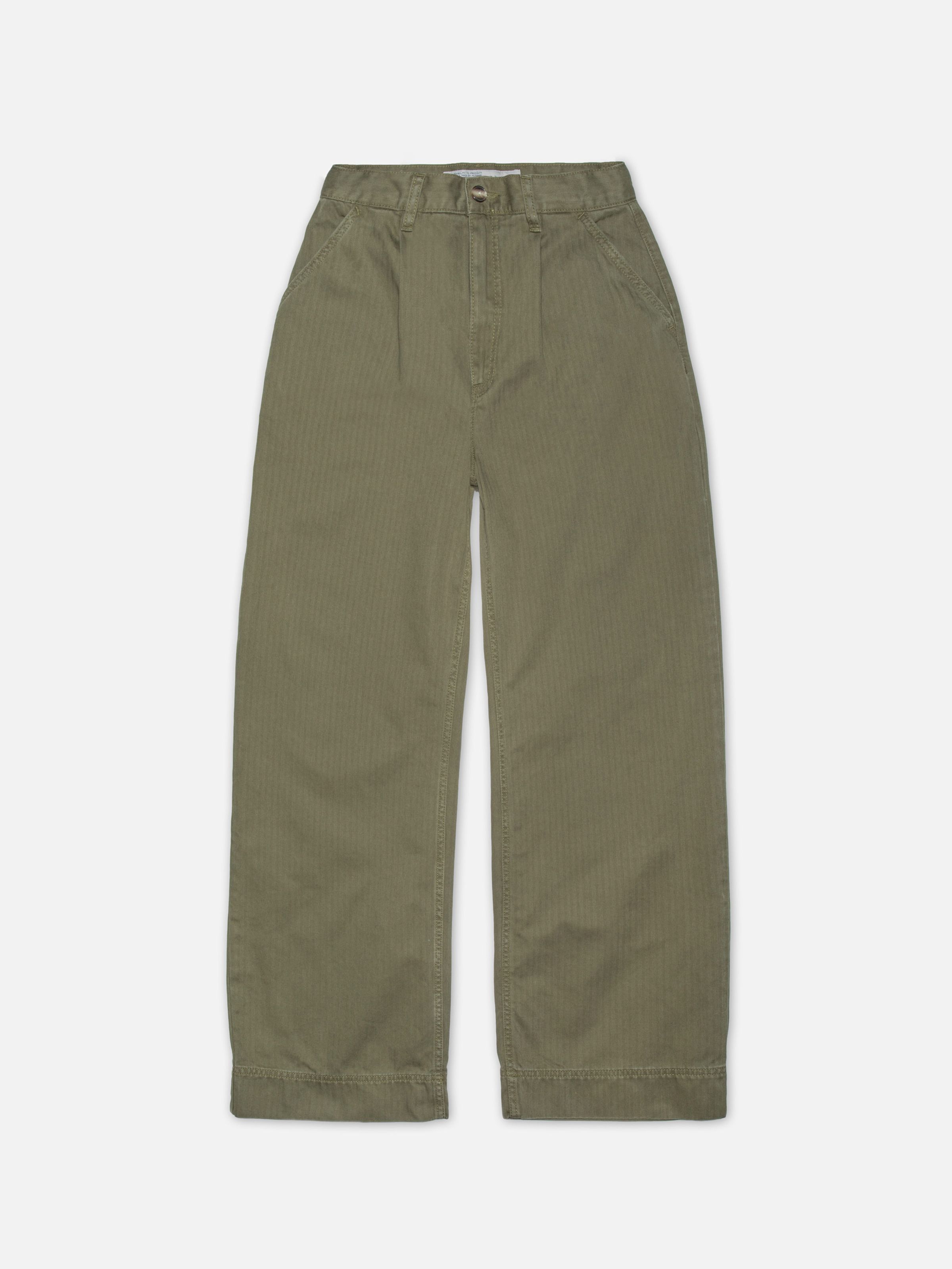 SUKI WORKWEAR PANTS - OLIVE