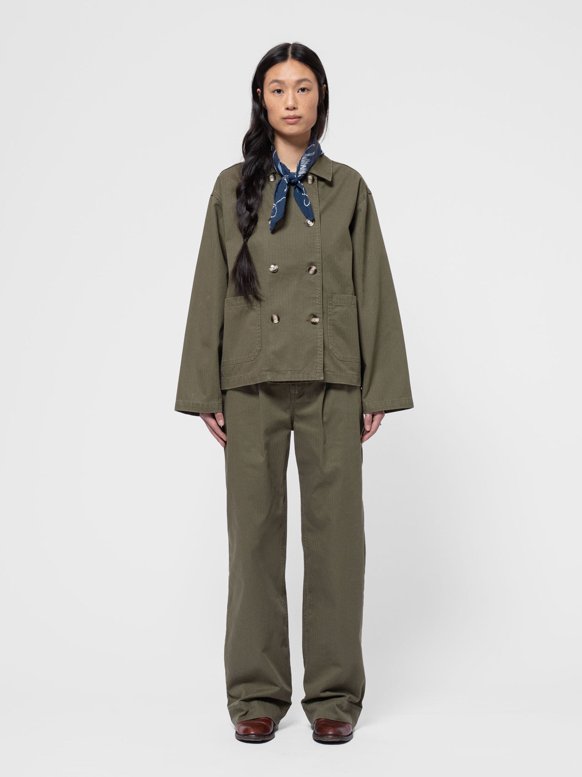 BIBBI WORKWEAR JACKET - OLIVE