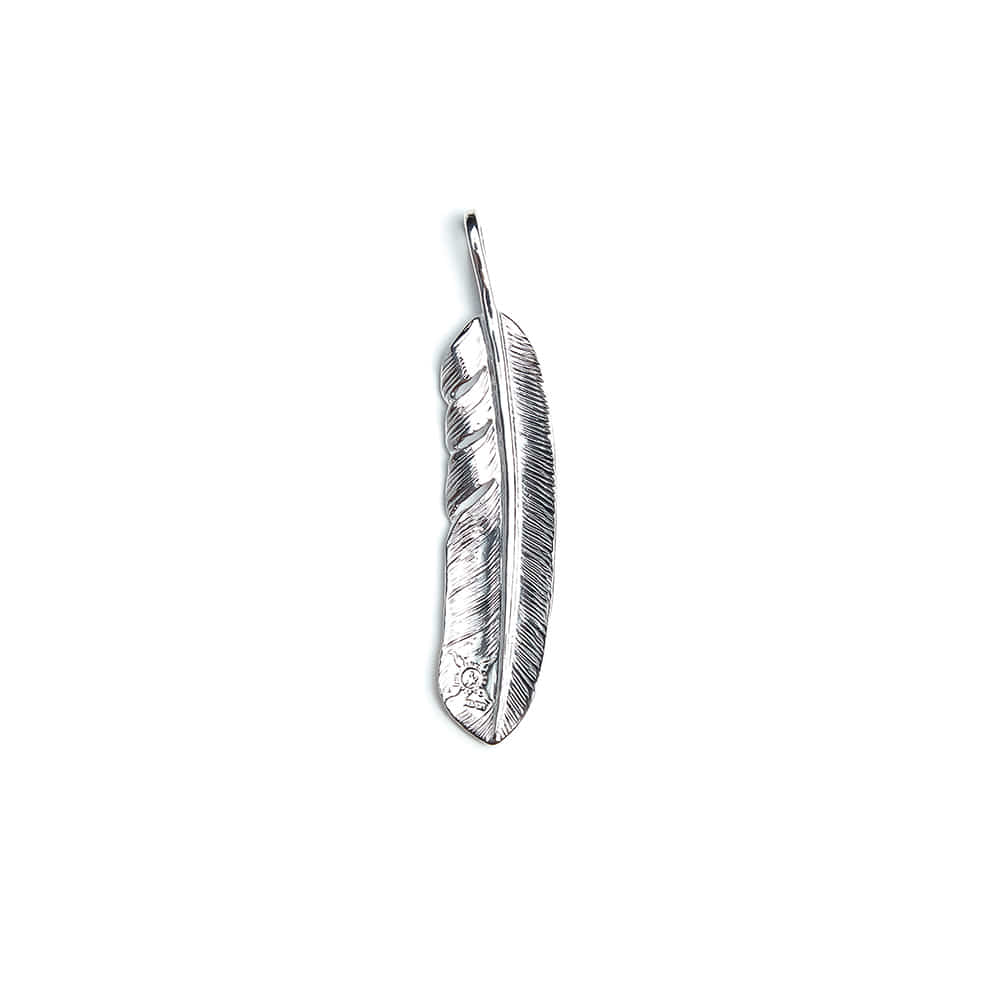 P-391R K18 Feather with Watermark Mark (L) - NO COLOR