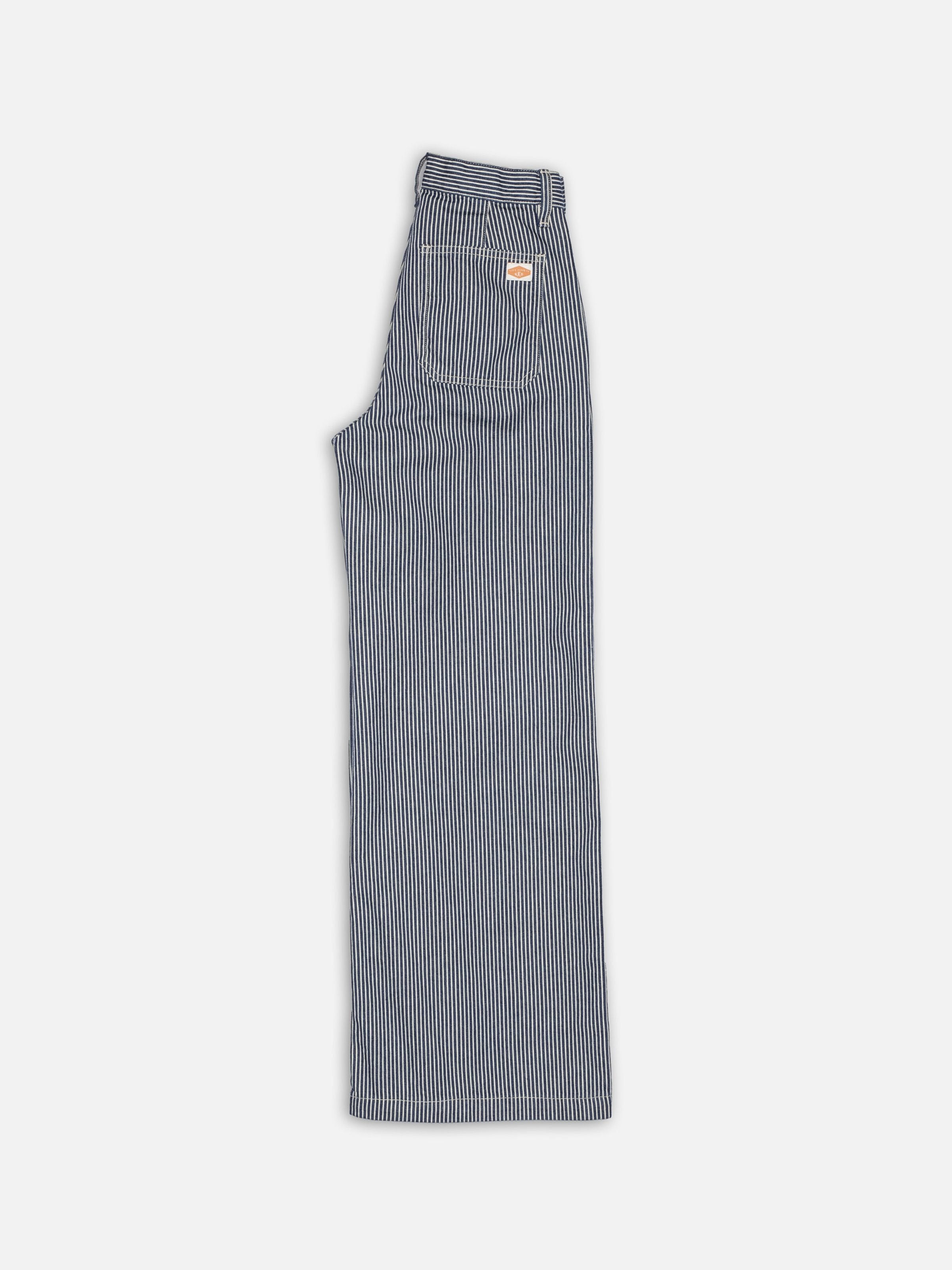 Inez Striped Pants - Blue/Offwhite