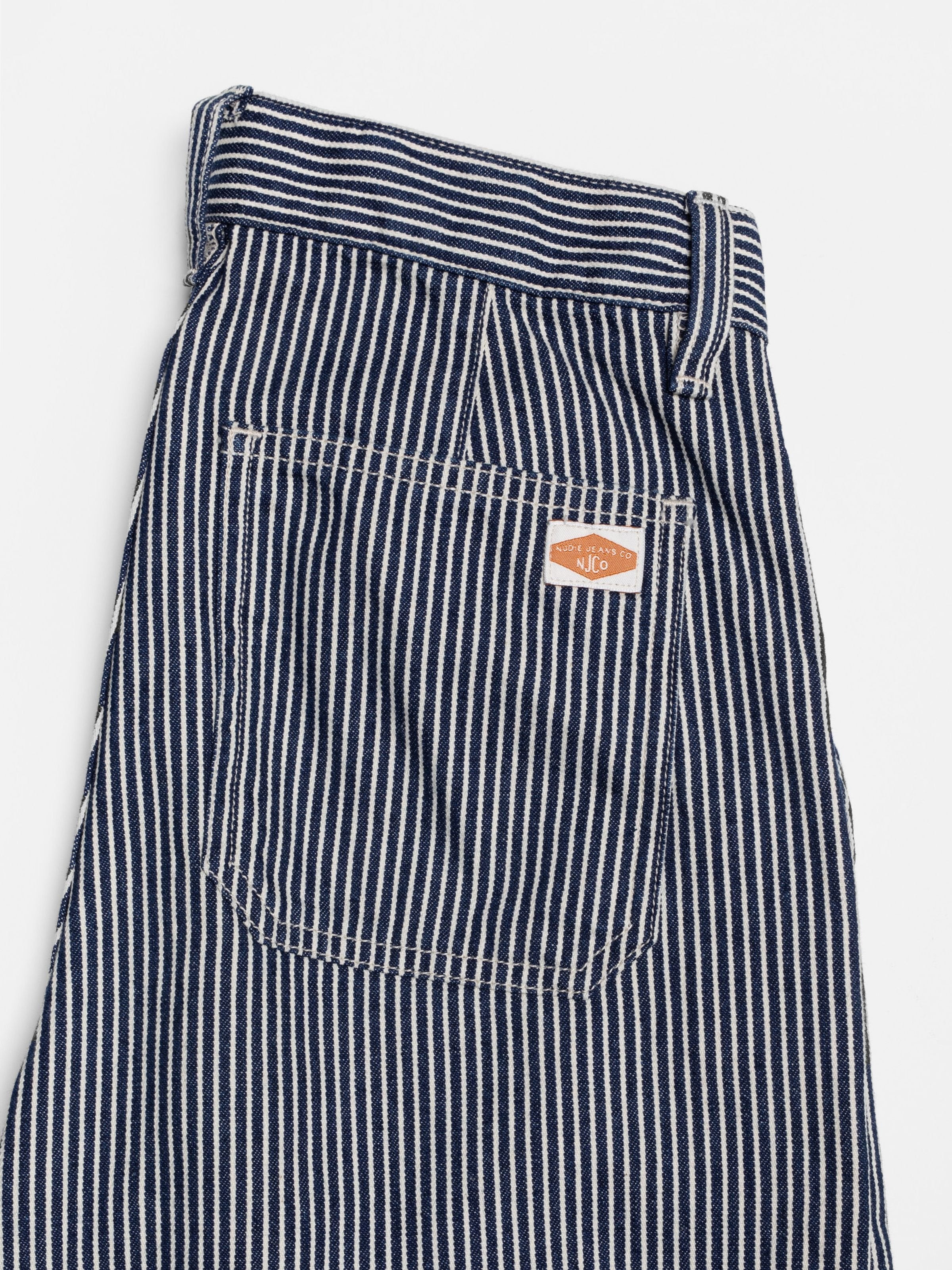 Inez Striped Pants - Blue/Offwhite