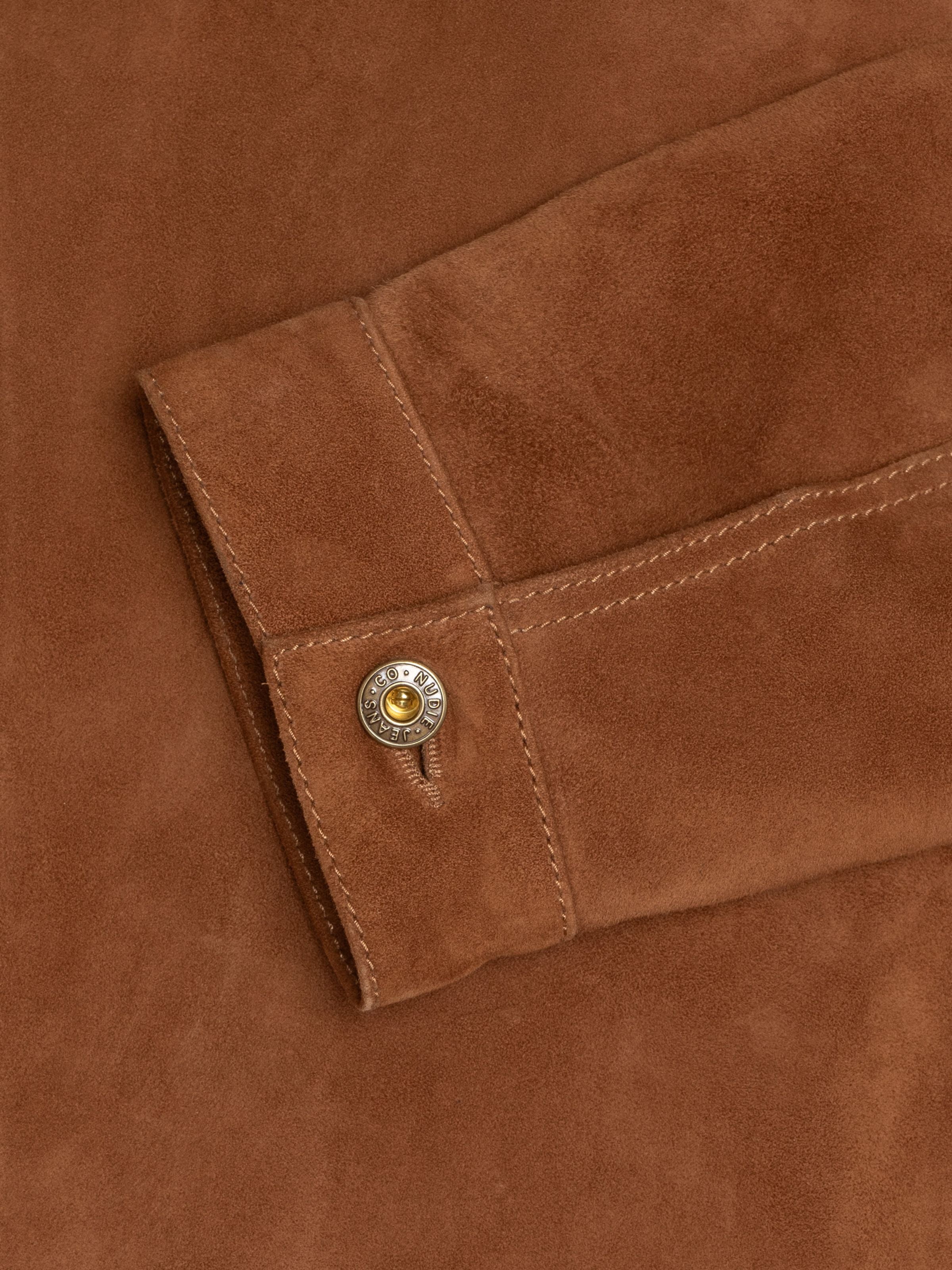 DANTE II SUEDE JACKET - CAMEL