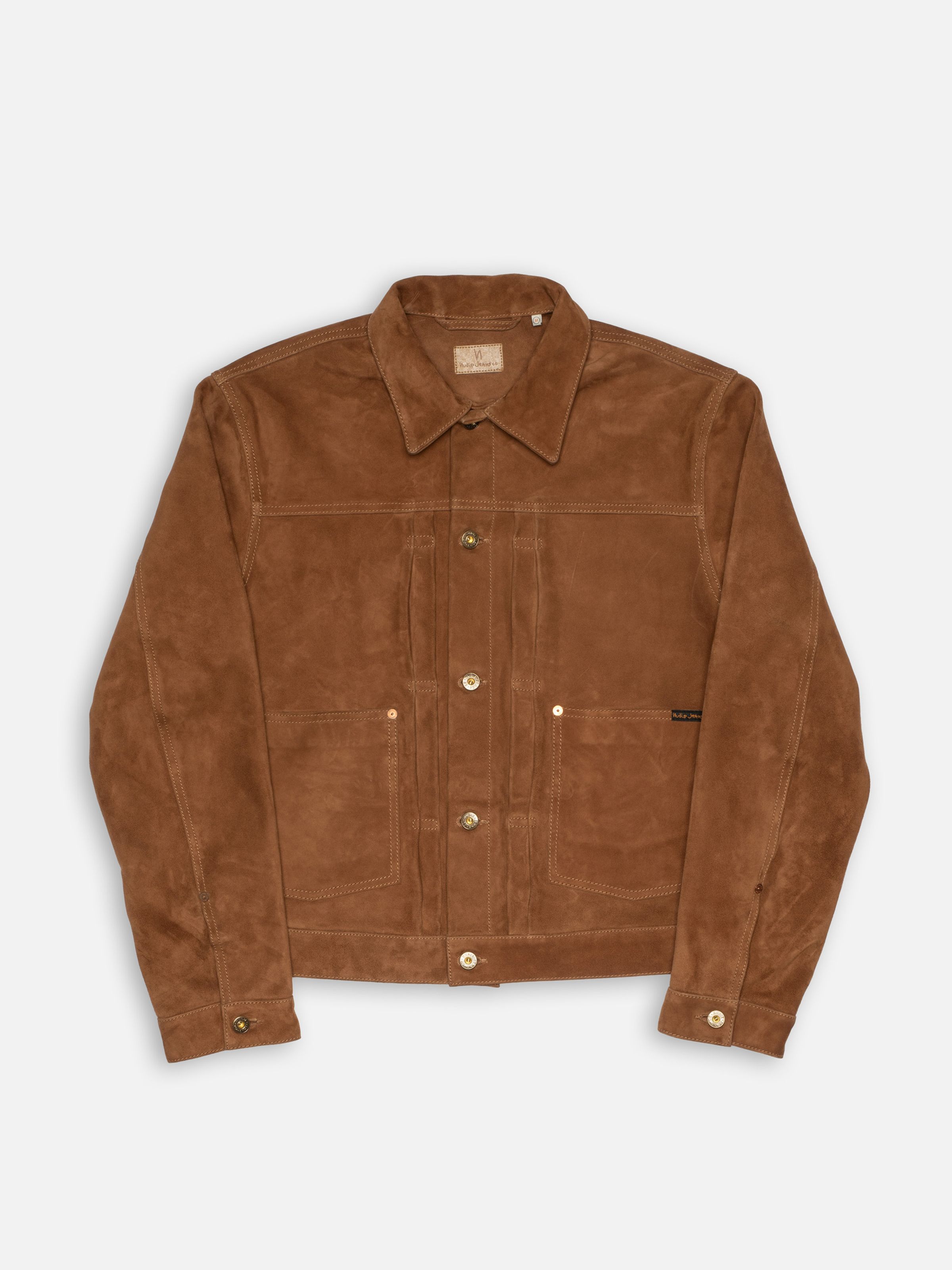 DANTE II SUEDE JACKET - CAMEL