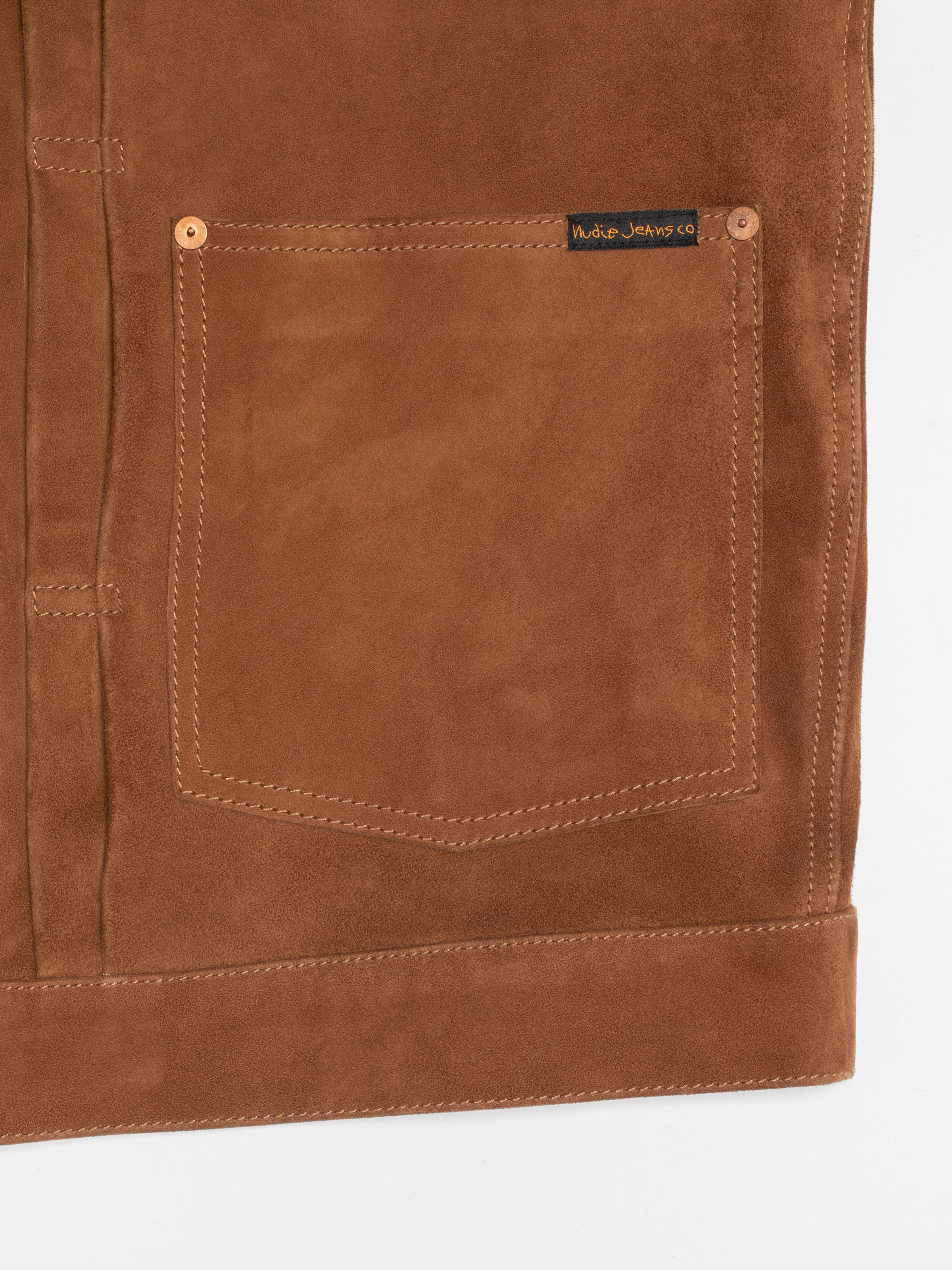 DANTE II SUEDE JACKET - CAMEL