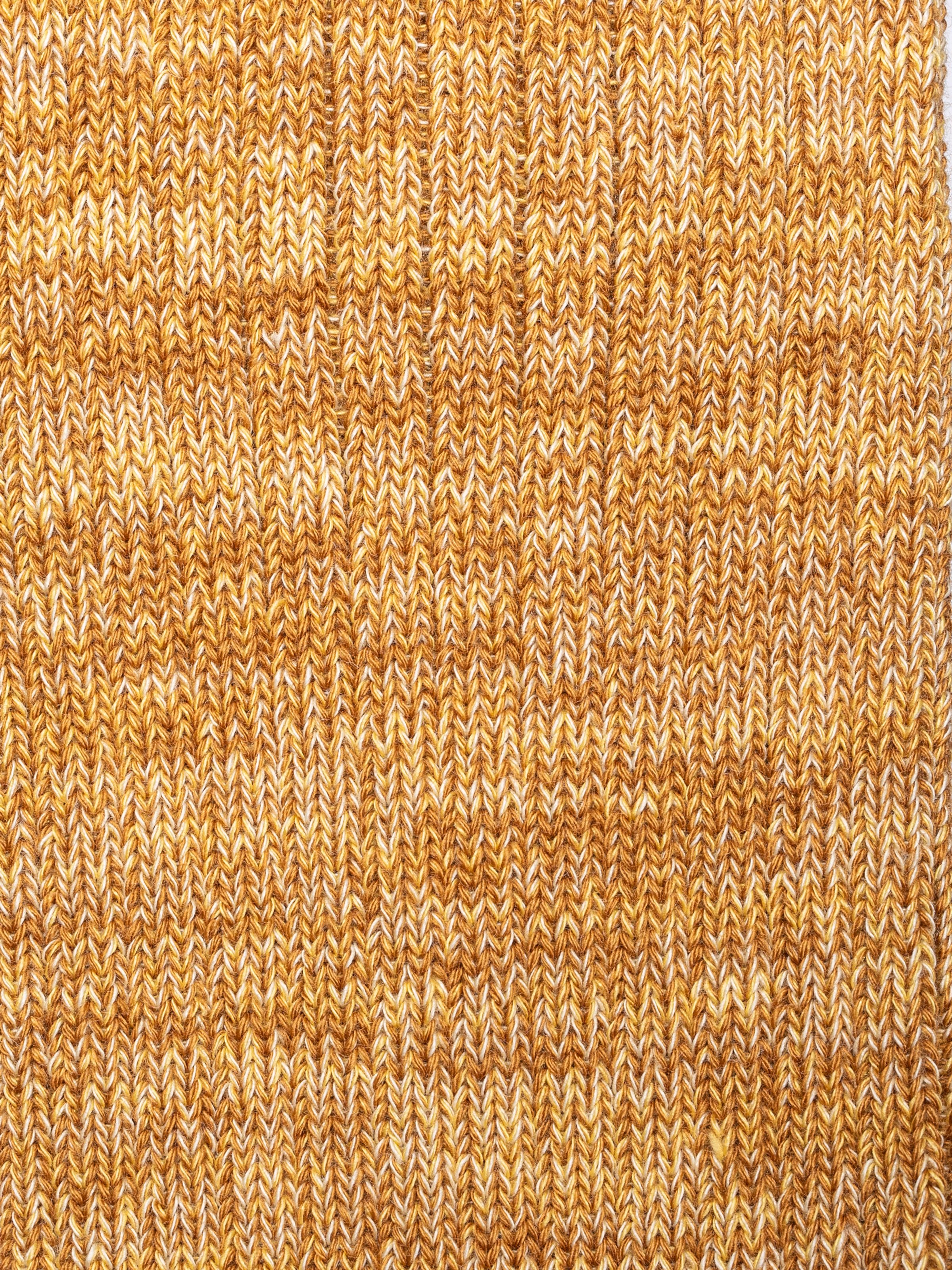 Rasmusson Women Rib Sock - Mustard