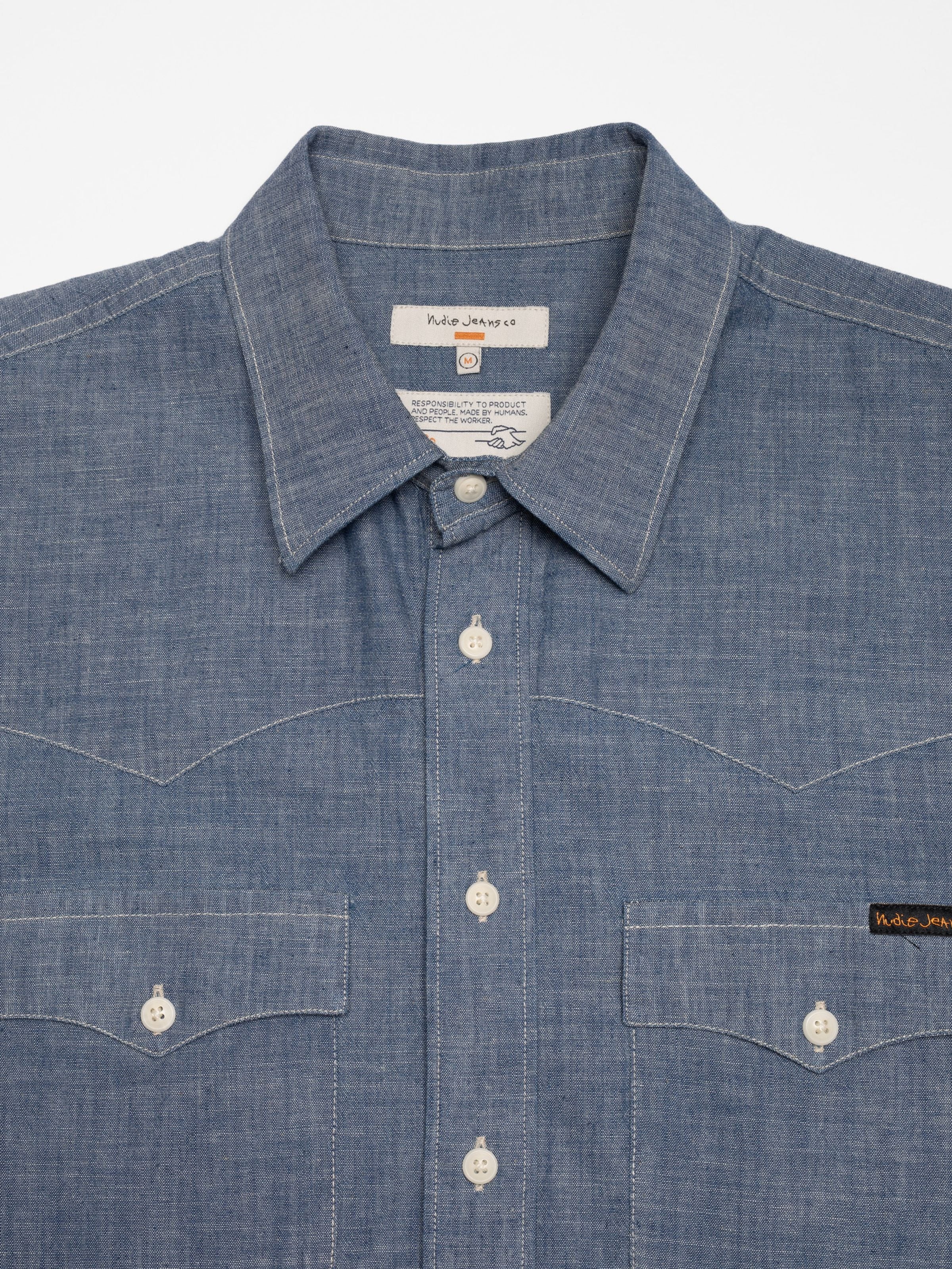 Lance Short Sleeve Shirt - Blue