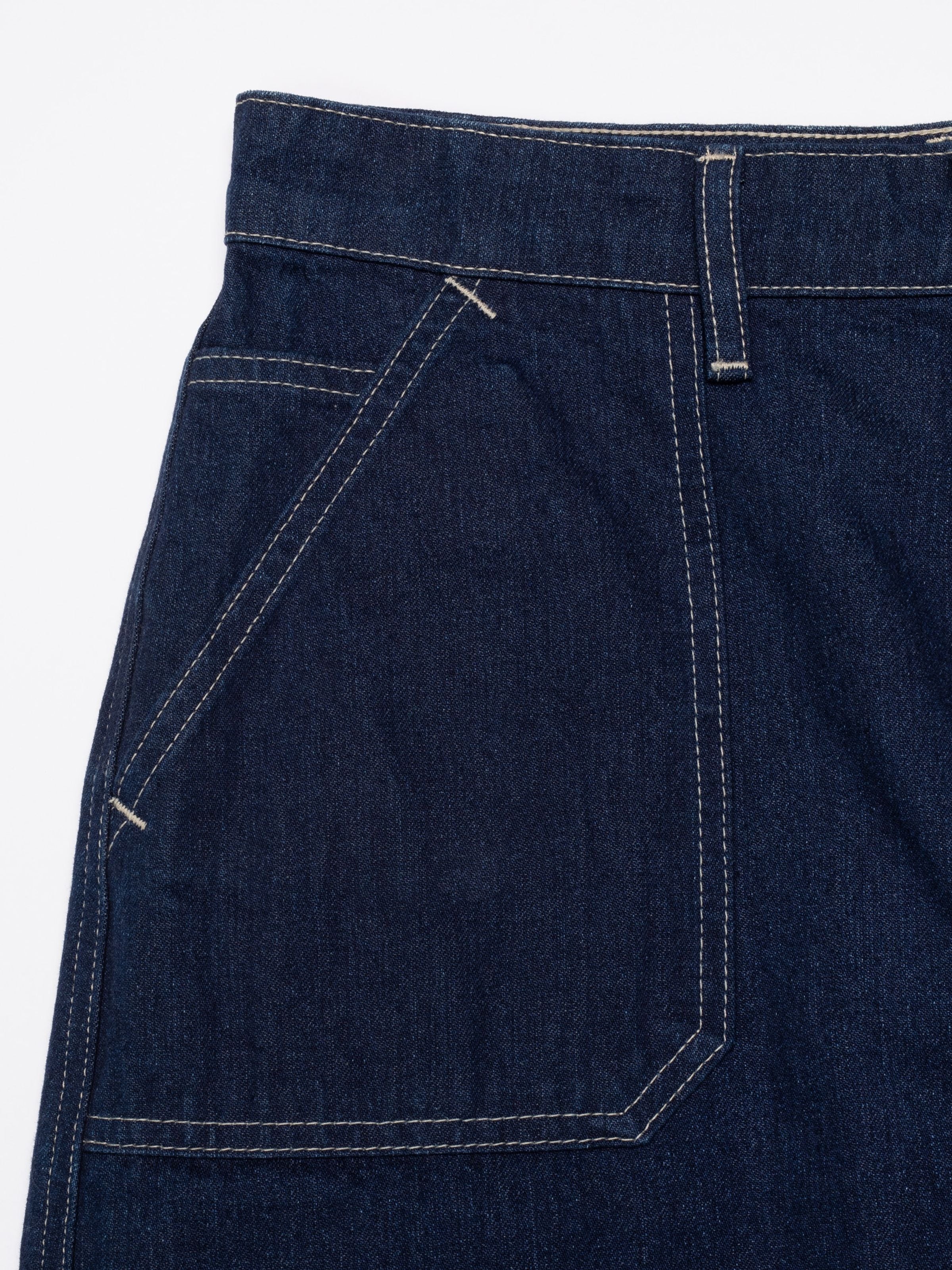 Boel Painter Denim Skirt - Dark Blue