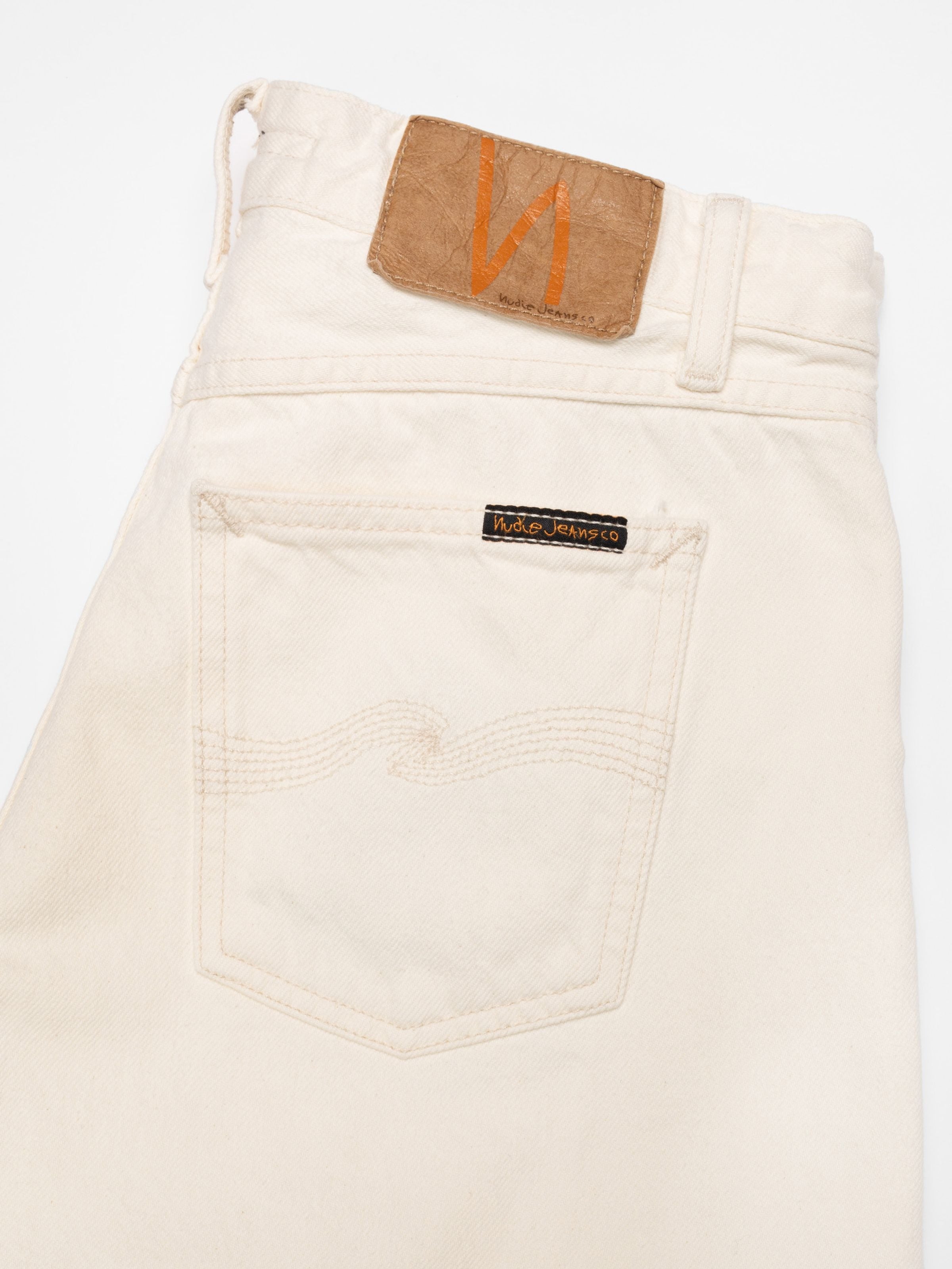 Meja Denim Shorts - Ivory