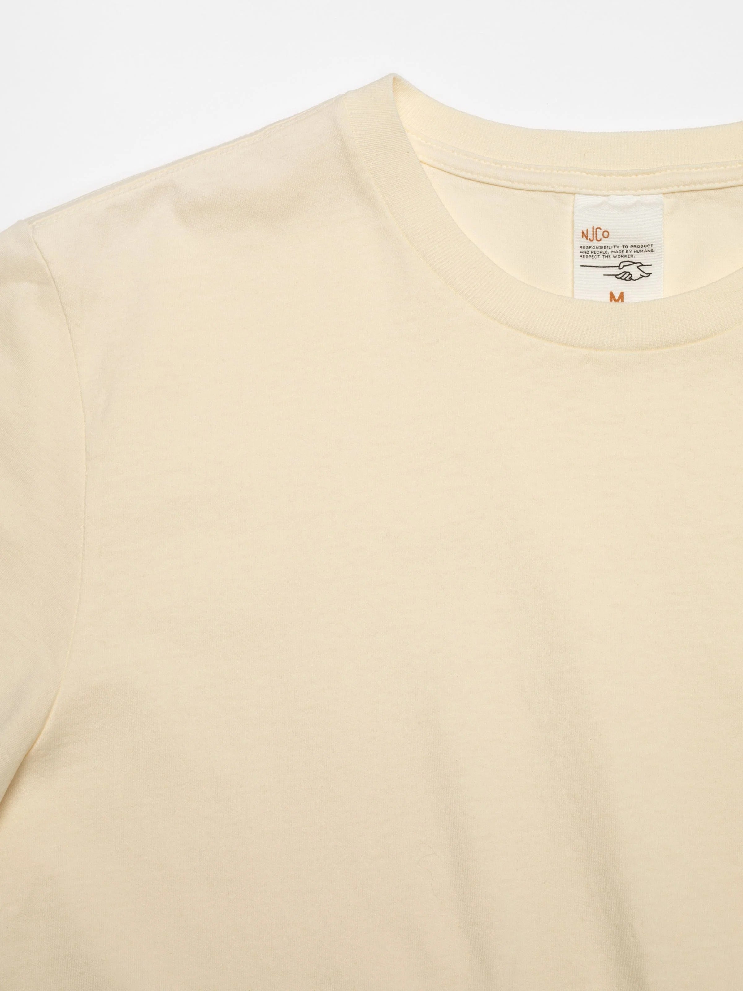 Roy Frown T-Shirt - Ecru