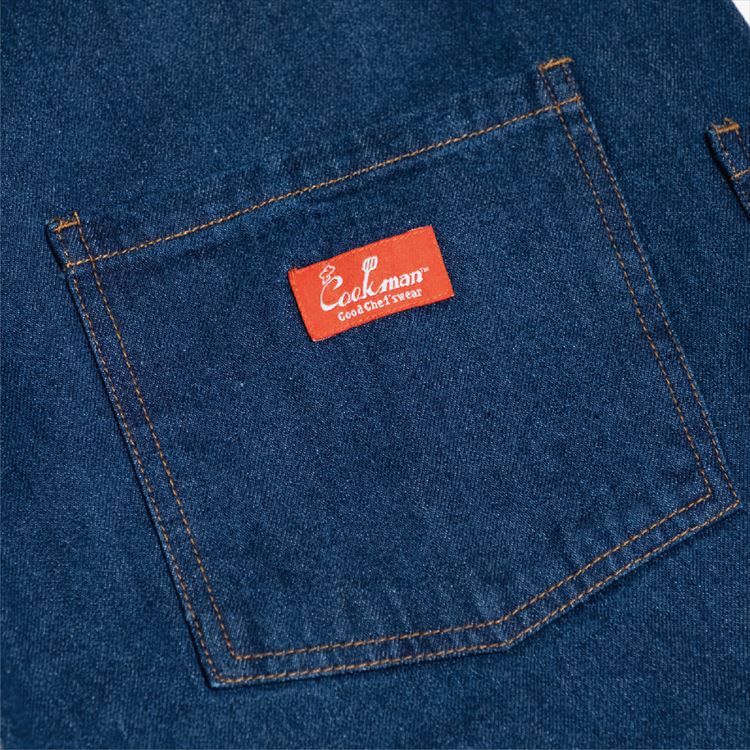 FISHERMAN'S BIB OVERALL DENIM  - NAVY