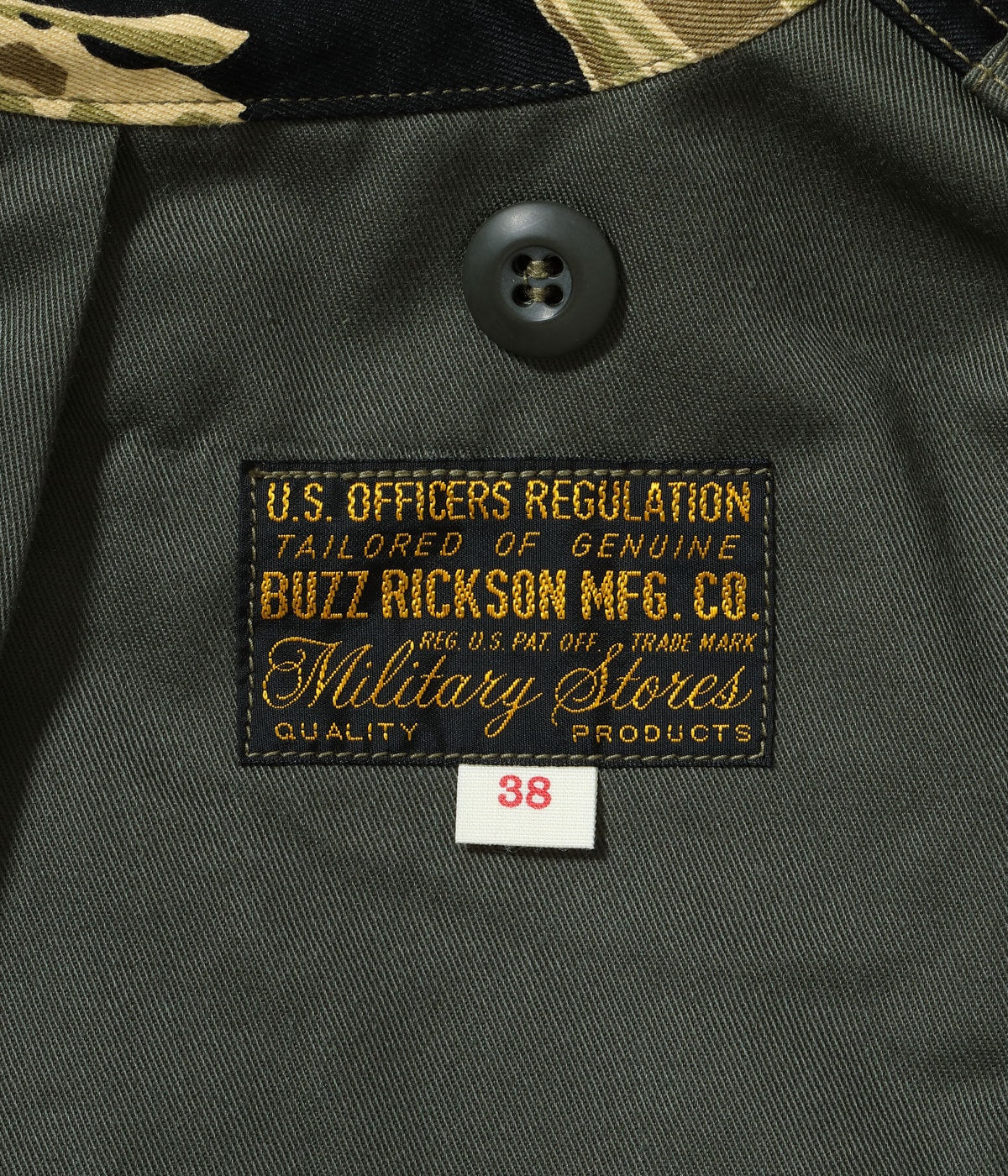 BR15885 JACKET MAN'S FIELD, M-65 TIGER CAMOUFLAGE CIVILIAN MODEL - CAMOUFLAGE